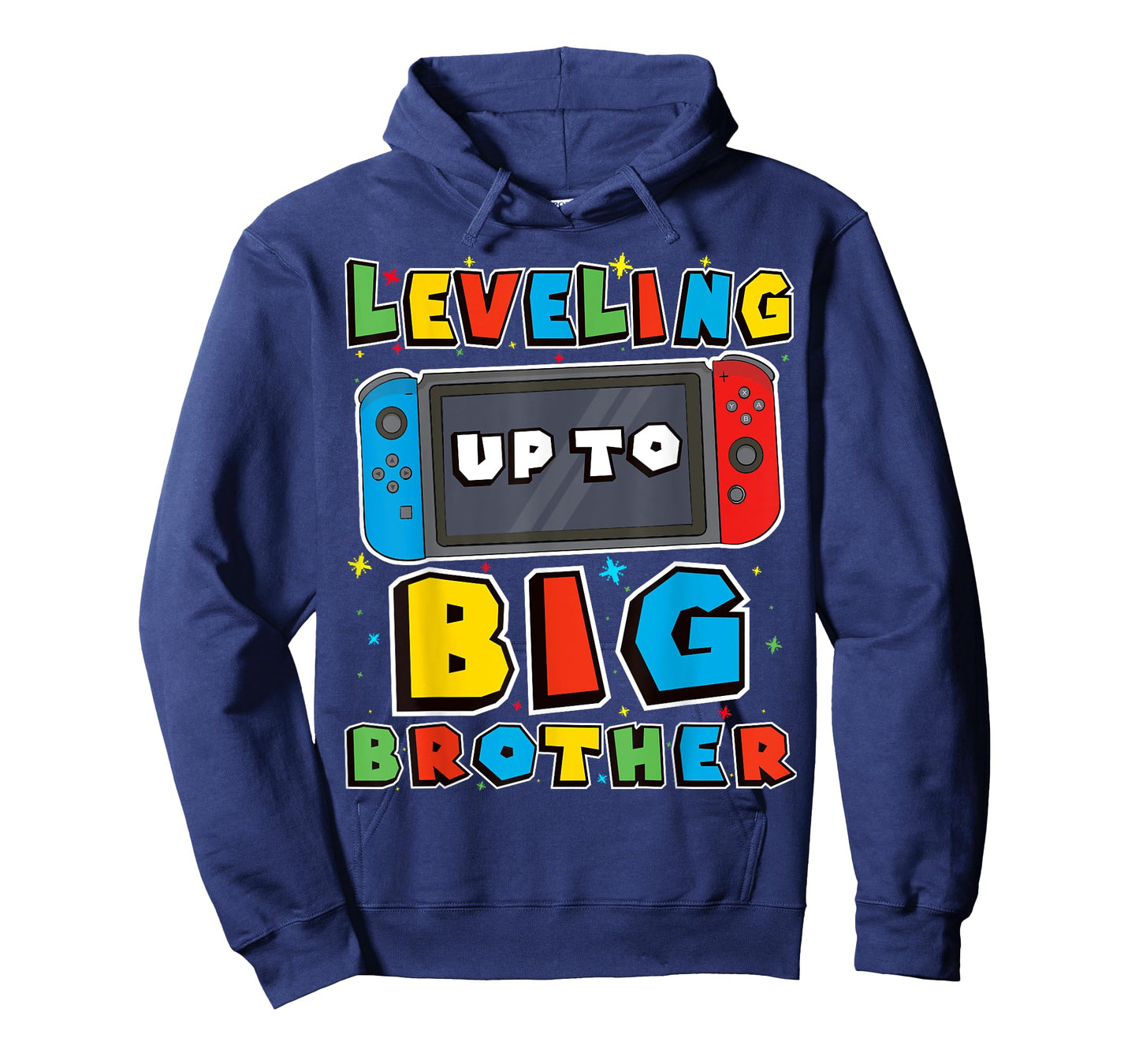 Leveling Up To Big Brother for Gamer Boys Kids Men girl team T-Shirt