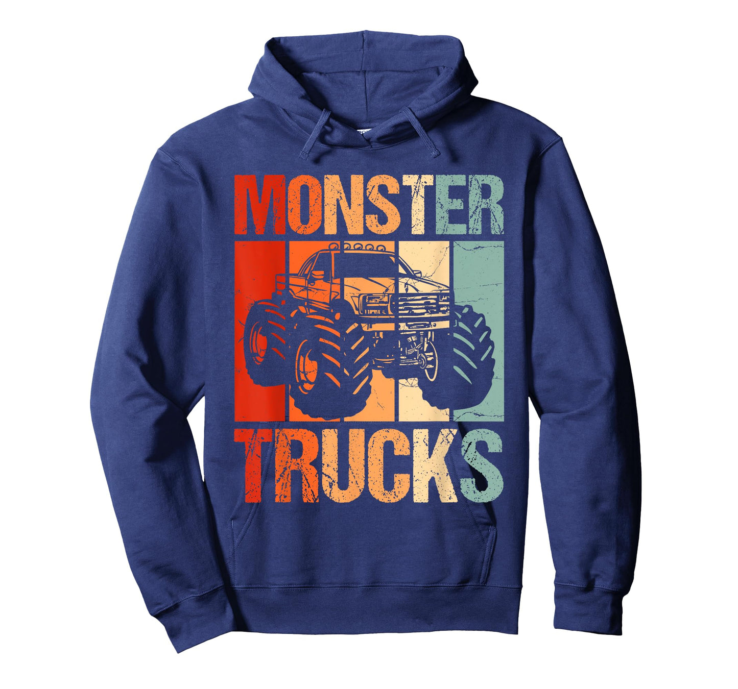 Monster Trucks Vintage Retro Monster Truck T-Shirt
