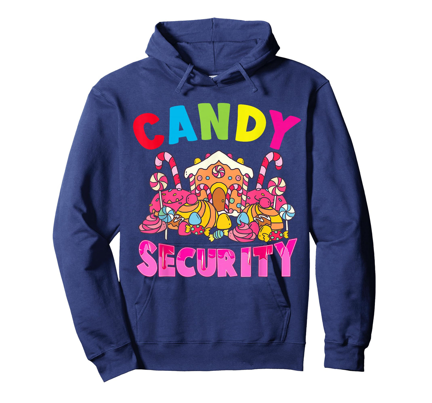 Candy Land Costumes Adult Candy Security Funny T-Shirt