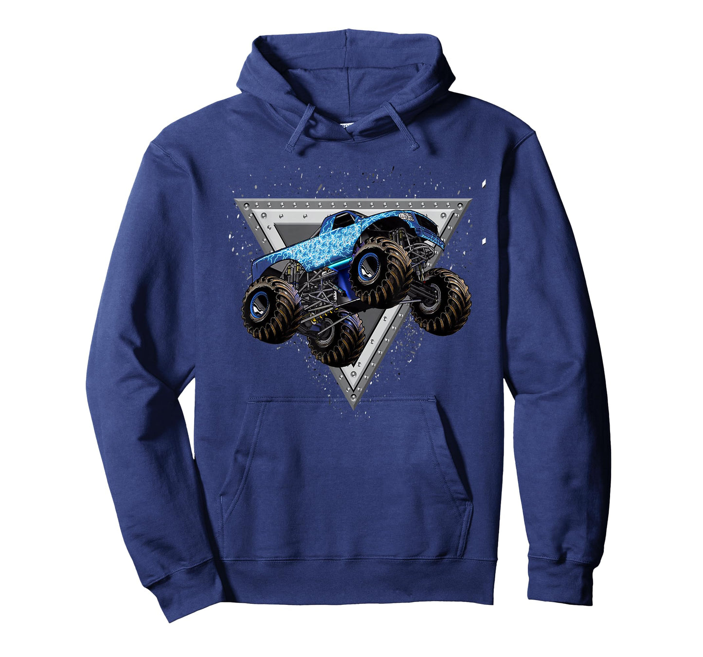 Monster Truck Shirt for Adults and Kids - Blue Truck T-Shirt