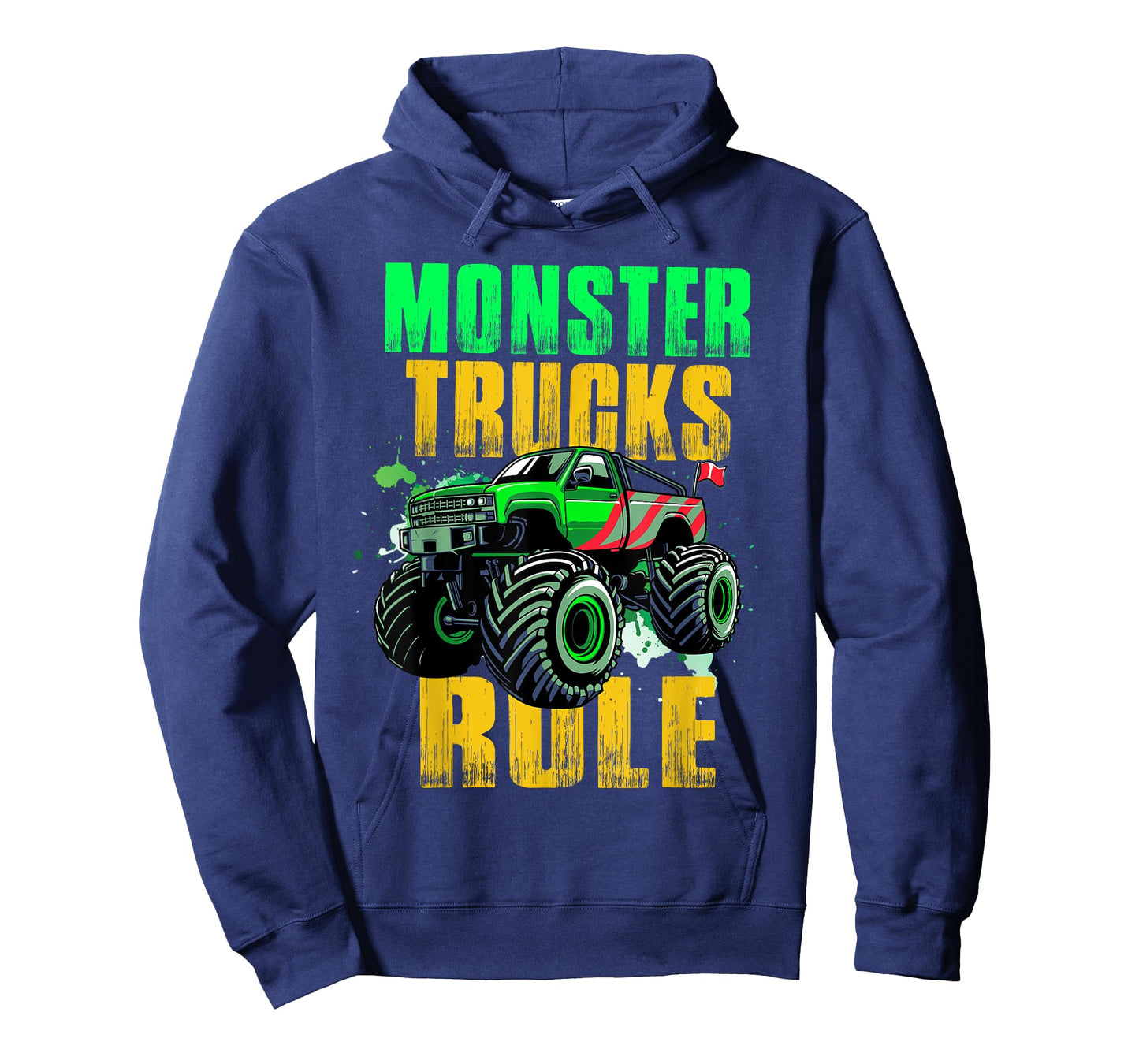 Awesome Monster Trucks Rule for Adults Youth and Toddlers T-Shirt