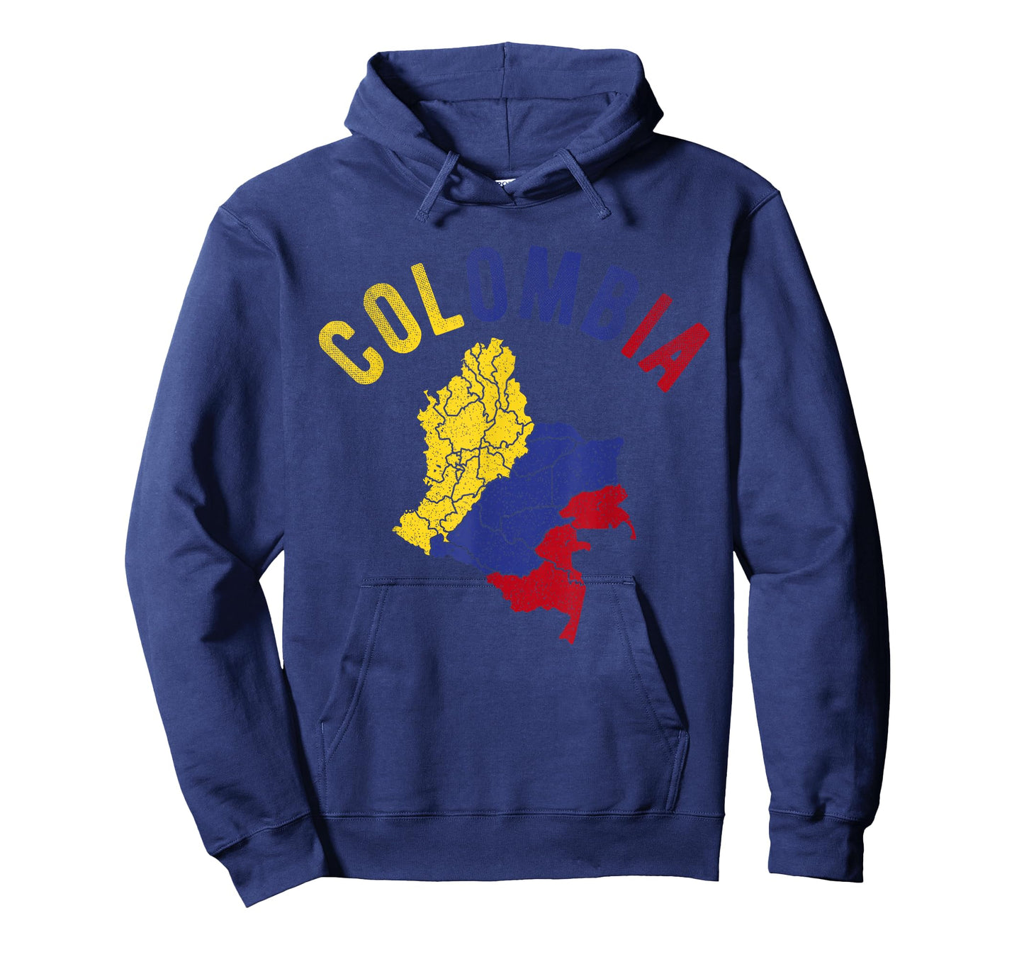 Colombia Map Flag Colombian National Expat Heritage T-Shirt