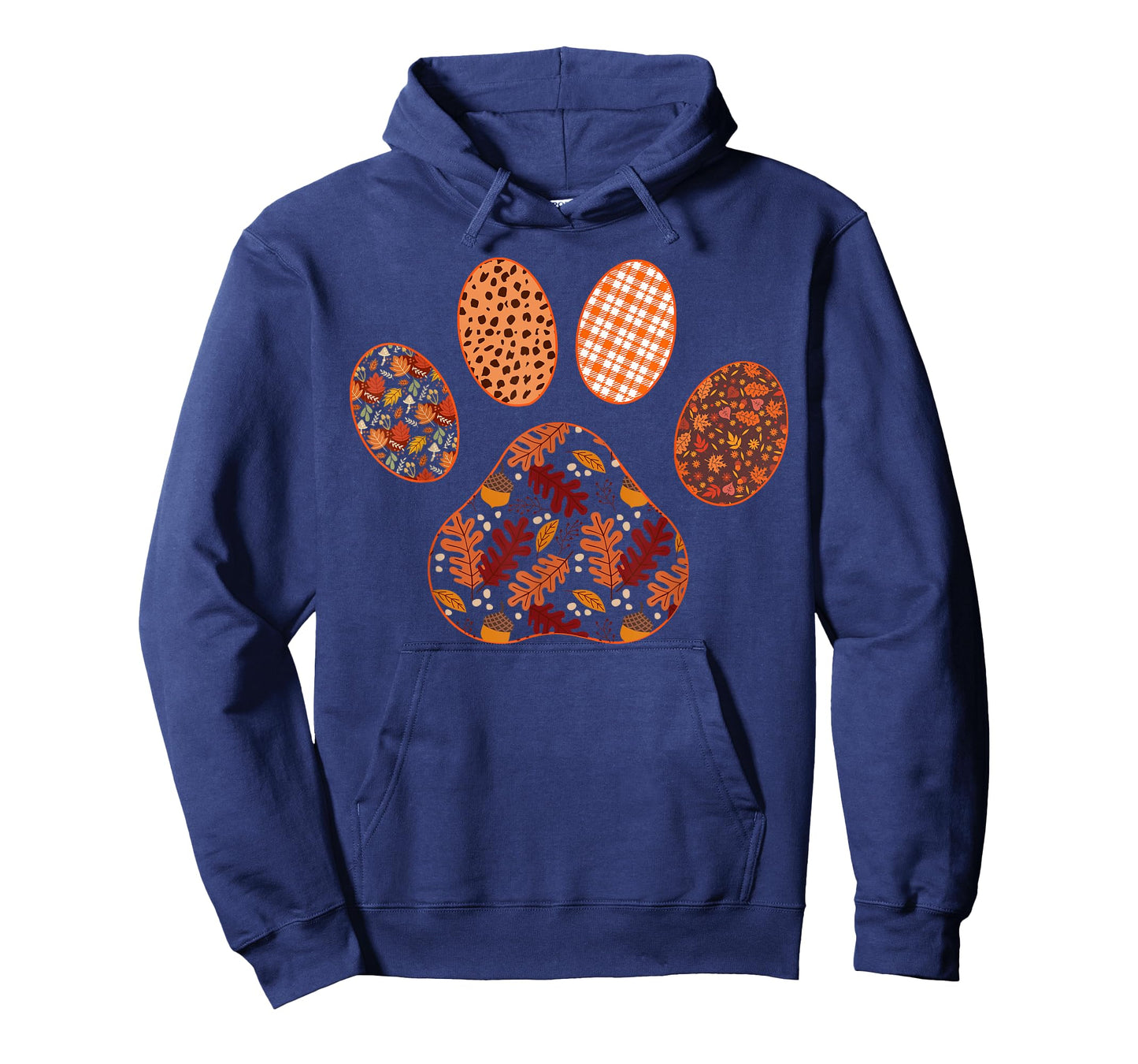 Paw Print Thanksgiving Dog Candy Fall Ghost T-Shirt for Men Women Girls Kids