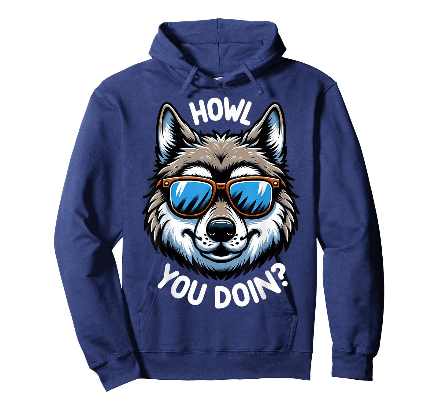 Funny Wolf Howl You Doin Wildlife Animal Pun Lover T-Shirt
