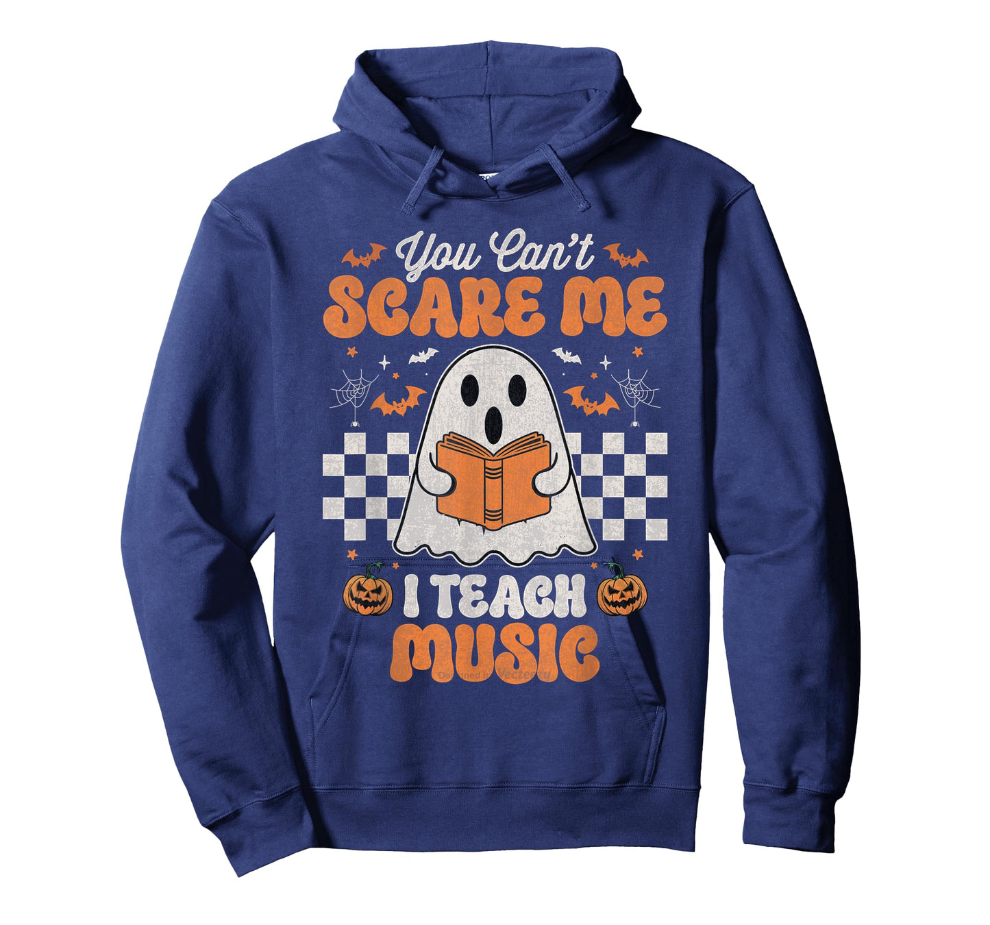 You Can't Scare Me I Teach Music Retro Teacher Halloween T-Shirt