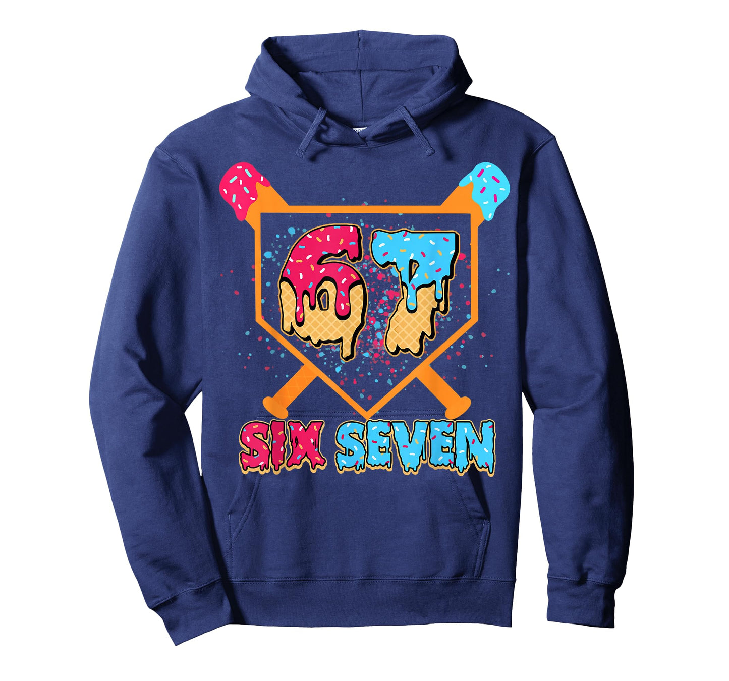 Baseball Drip Number 67 Player Or 67th Birthday Boy Girl T-Shirt