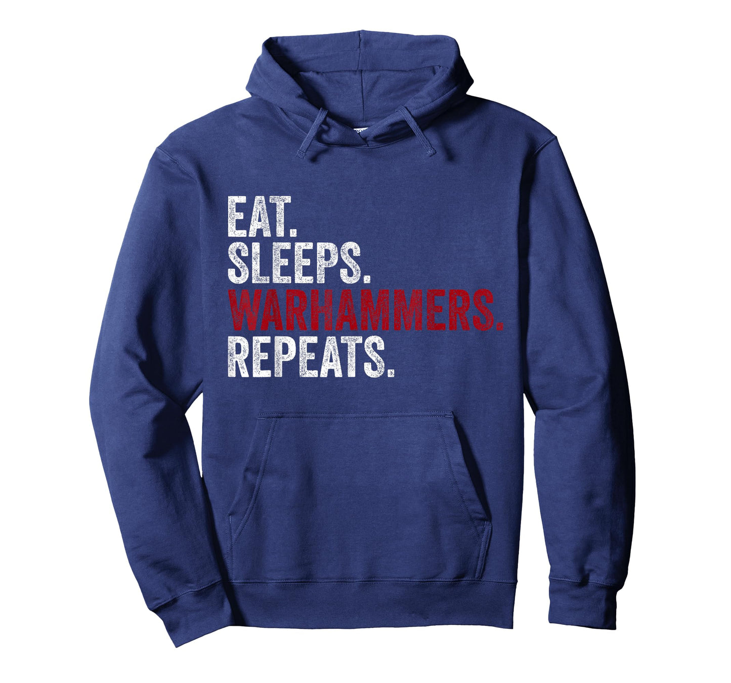 Vintage Eat Sleeps Warhammers Repeats Funny T-Shirt