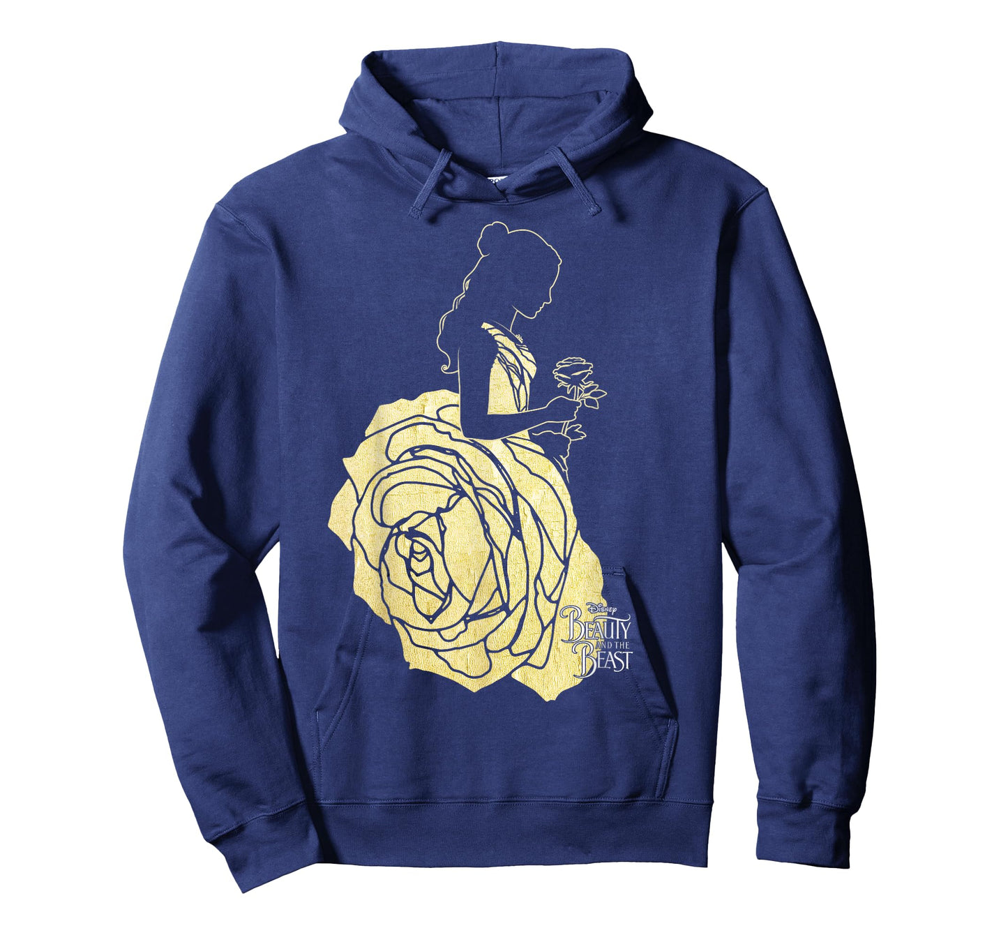 Disney Beauty & The Beast Belle Golden Dress Graphic T-Shirt T-Shirt