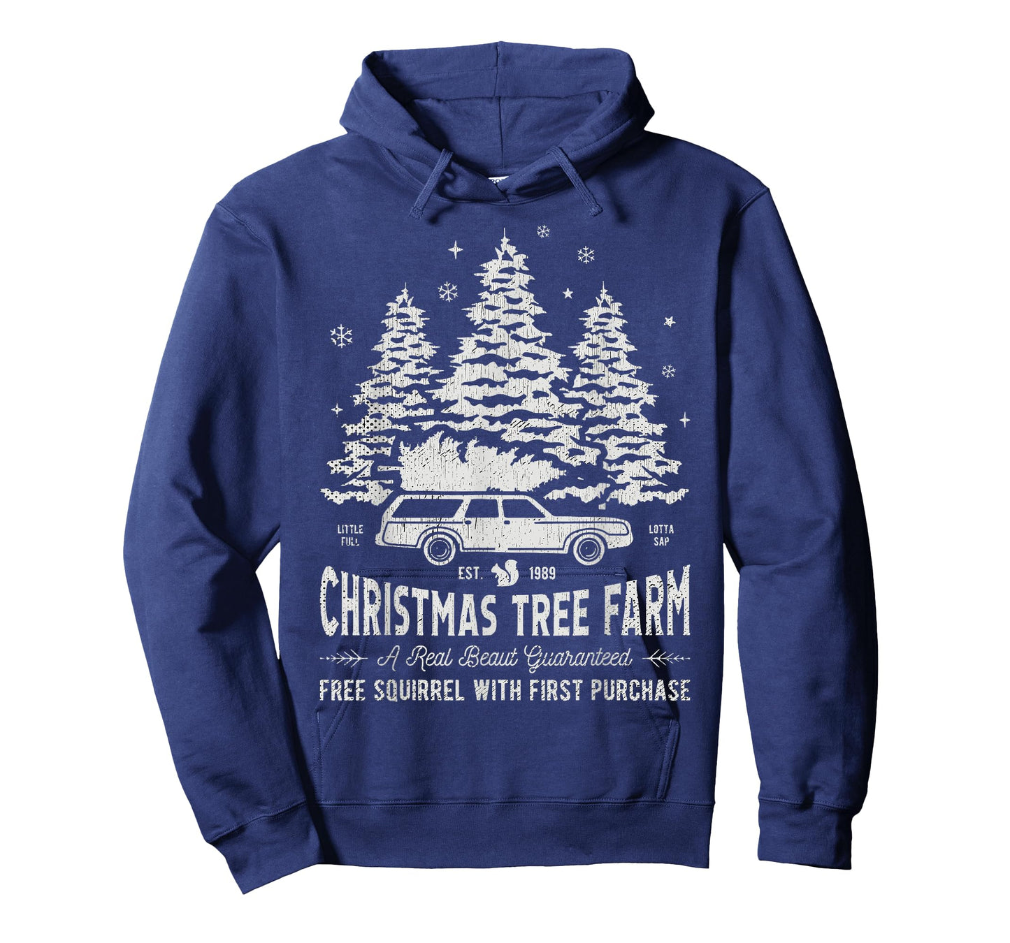 Christmas Movie Car Christmas Tree Farm Funny X-Mas T-Shirt
