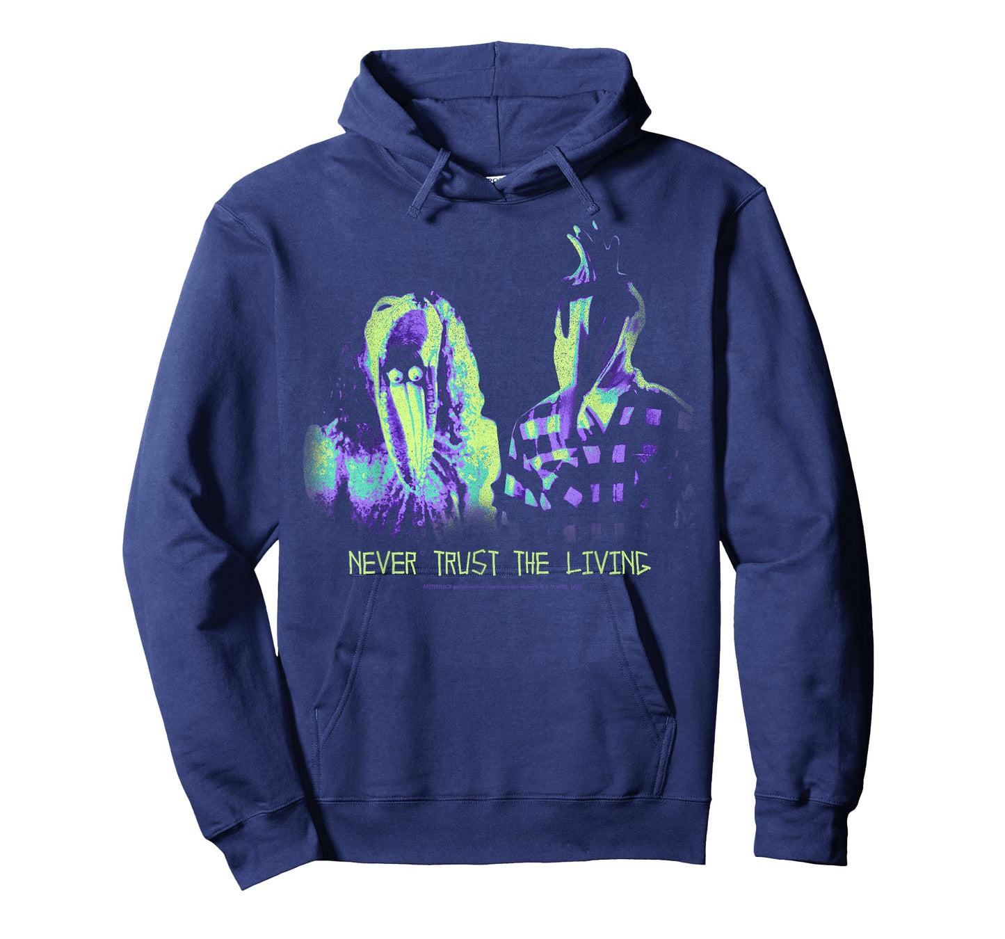 Beetlejuice Never Trust The Living T-Shirt Small