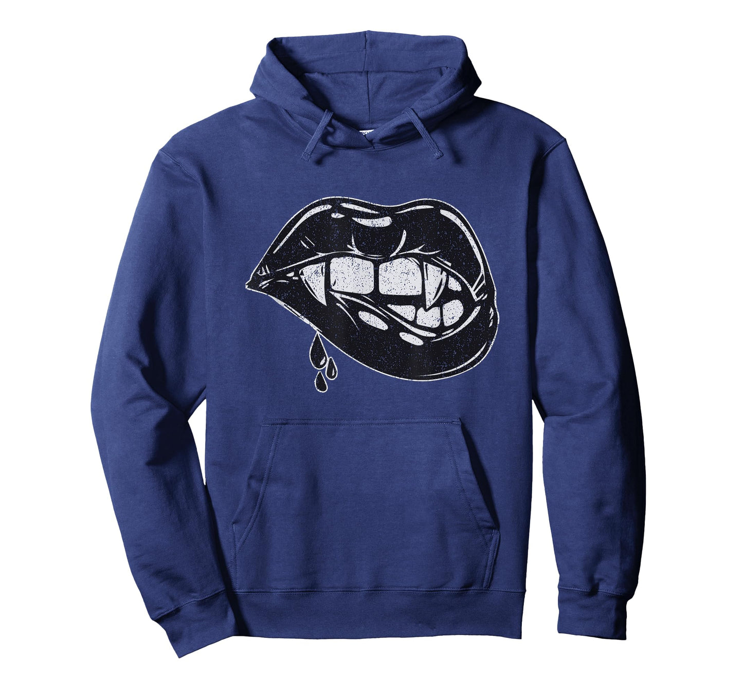 Halloween Vampire Fangs Female Lips Design T-Shirt