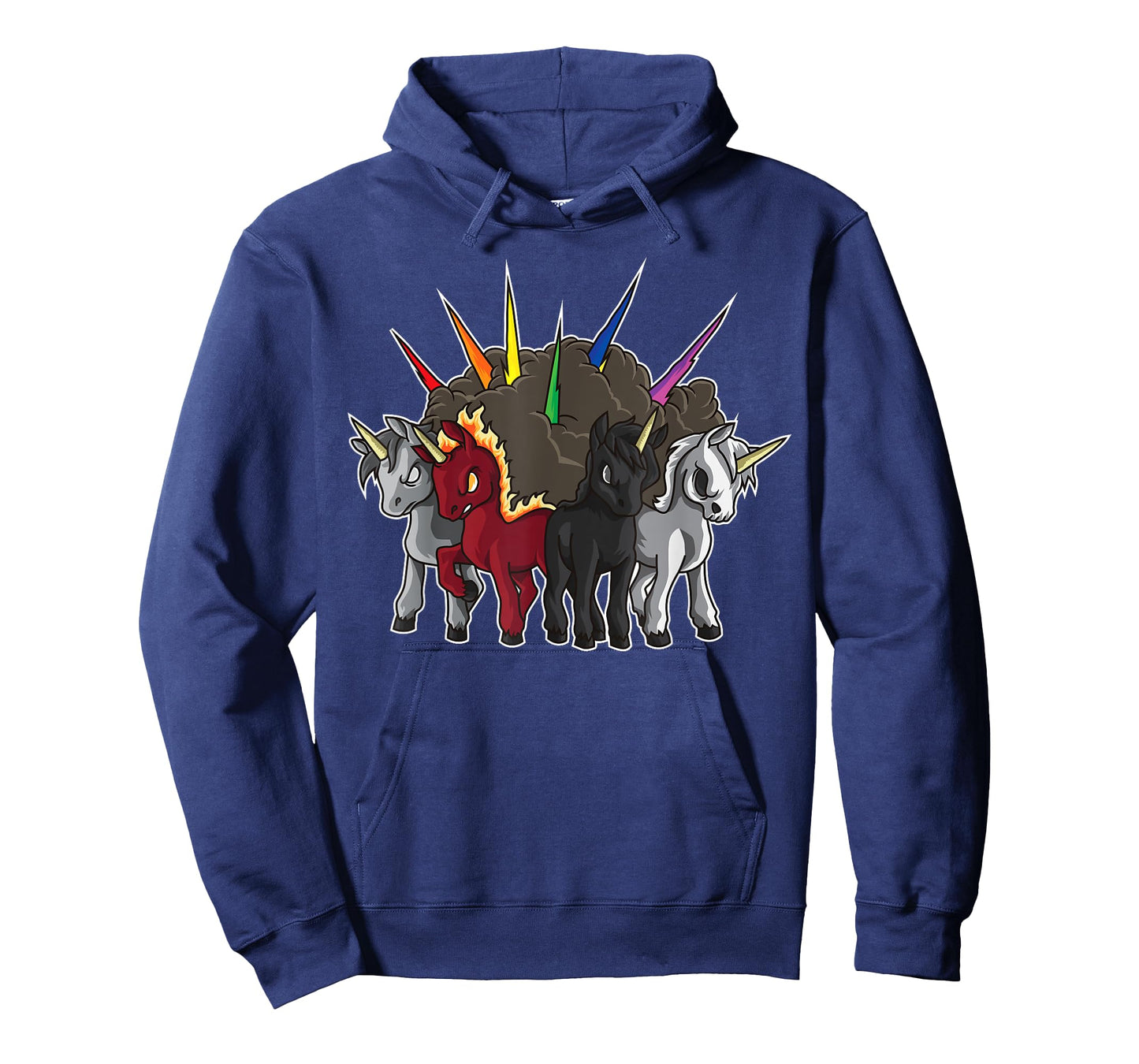The Four Unicorns Of The Apocalypse - Horsemen Parody T-Shirt