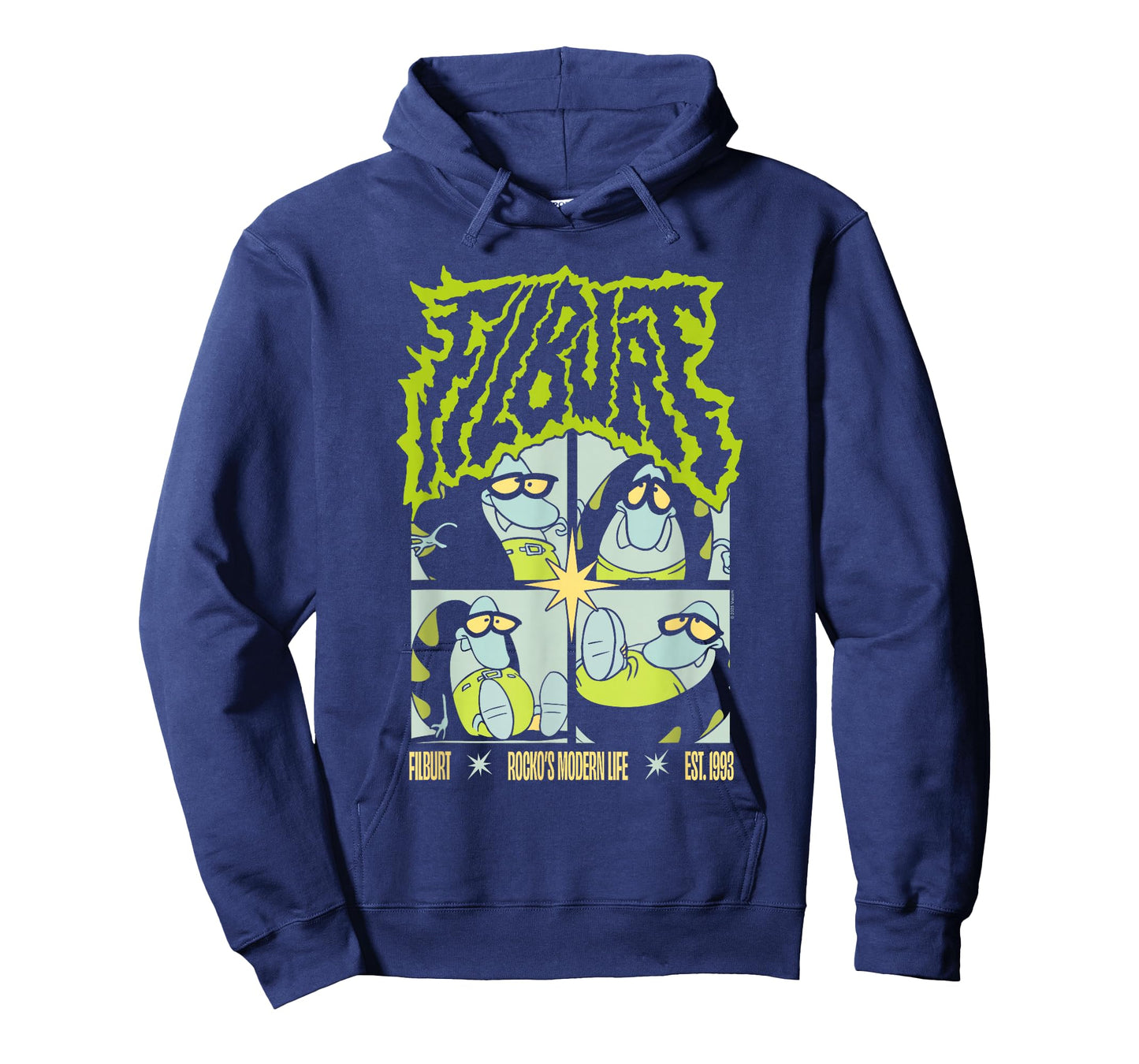 Rocko's Modern Life Heavy Metal Filburt Cartoon T-Shirt
