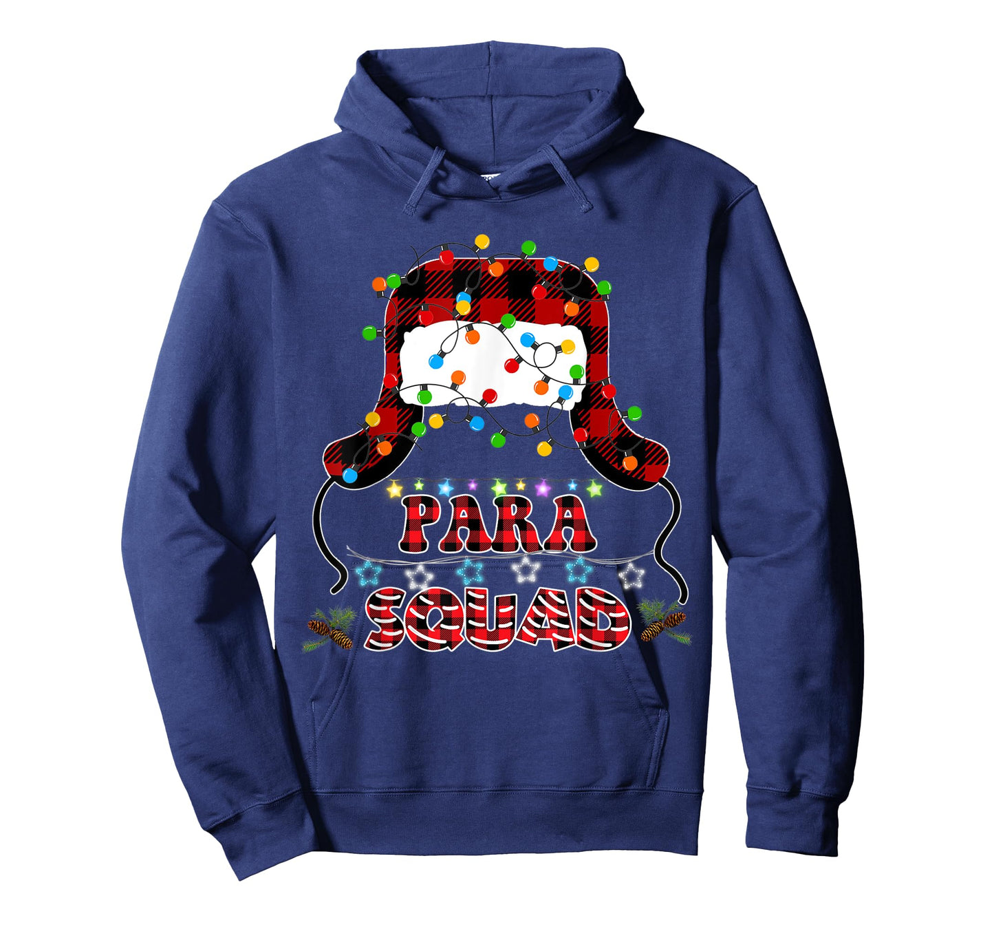 Para Crew Xmas Tee Santa's Favorite Paraprofessional Squad T-Shirt