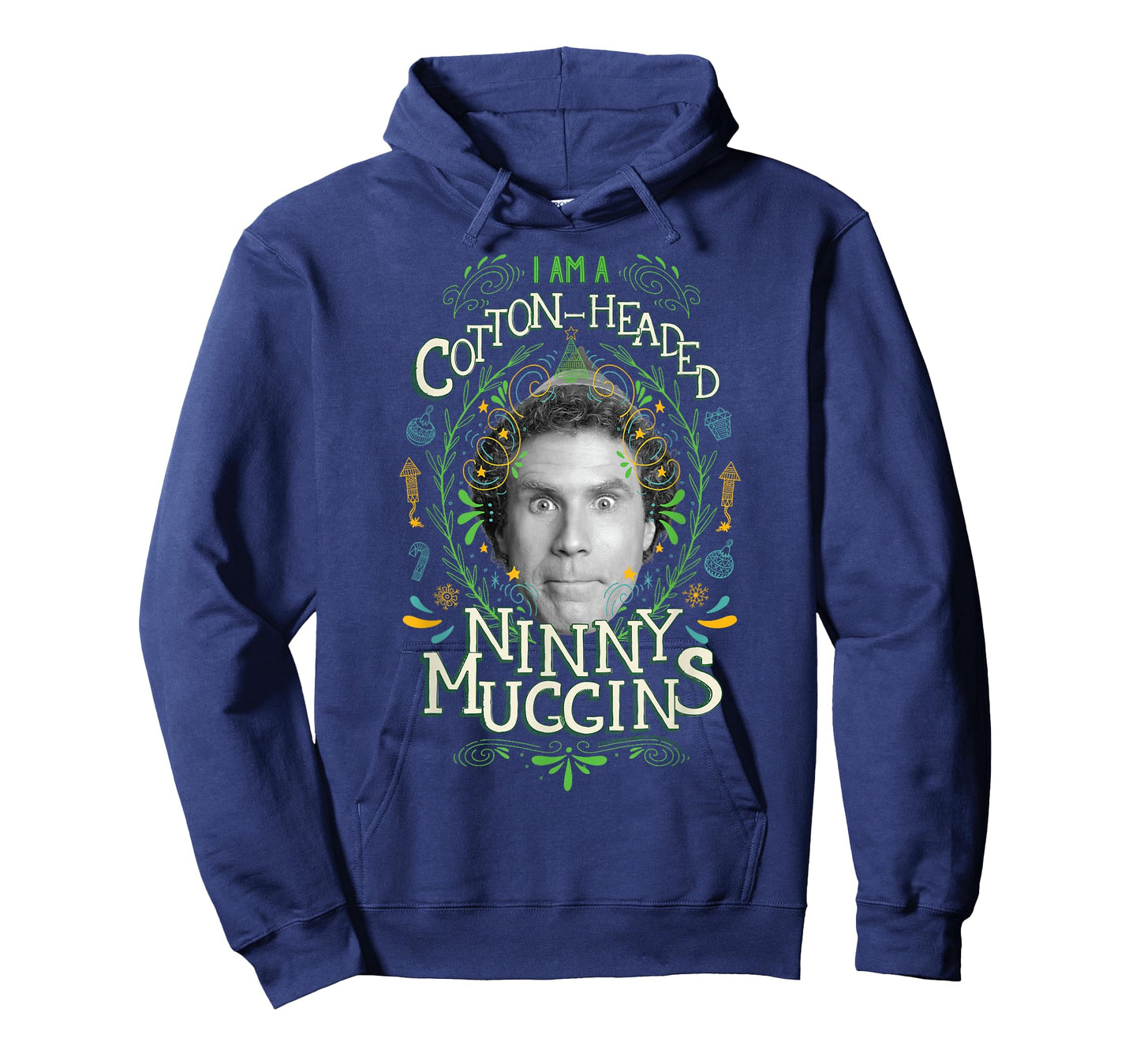 Elf Buddy I Am A Cotton-Headed Ninny Muggins T-Shirt