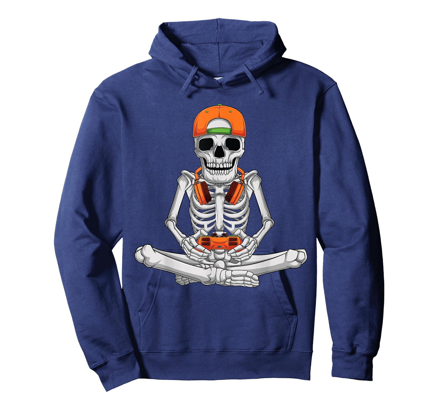 Halloween skeleton gamer video gaming boys men kids teens T-Shirt