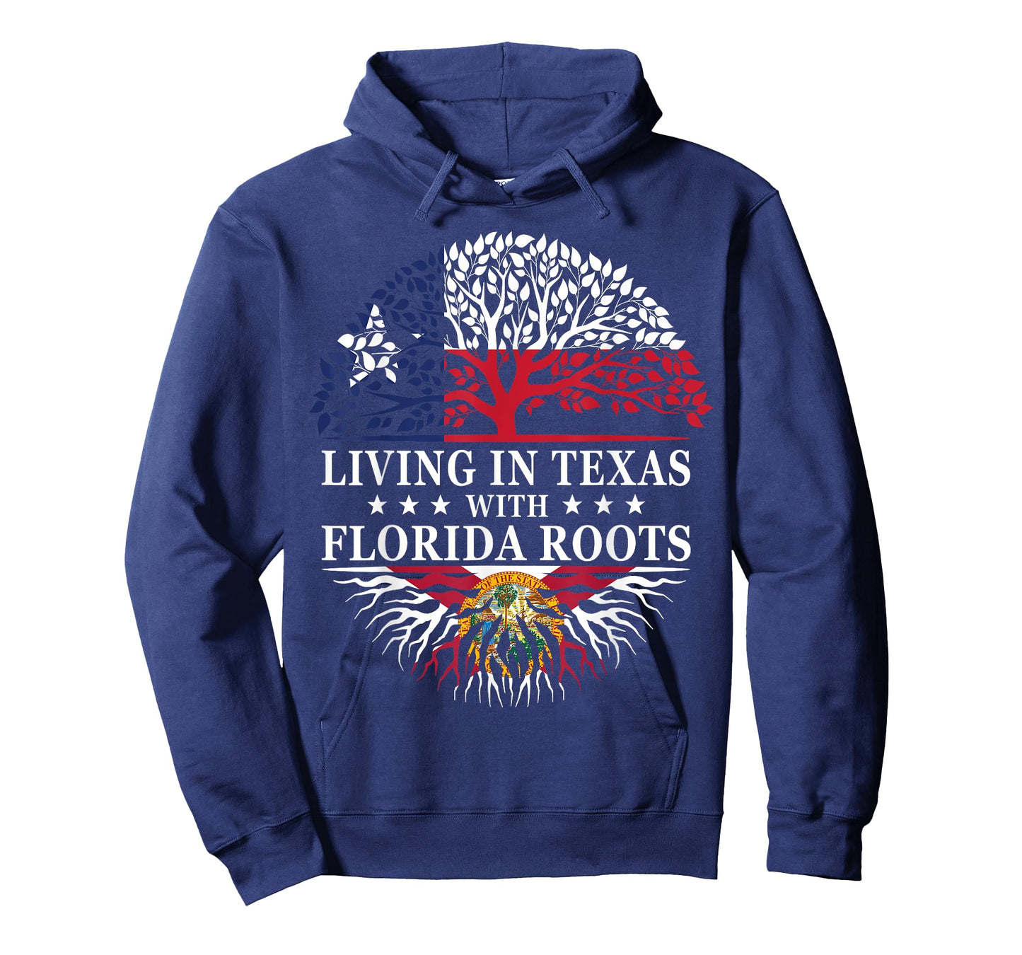 Living in Texas With Florida Roots T-Shirt