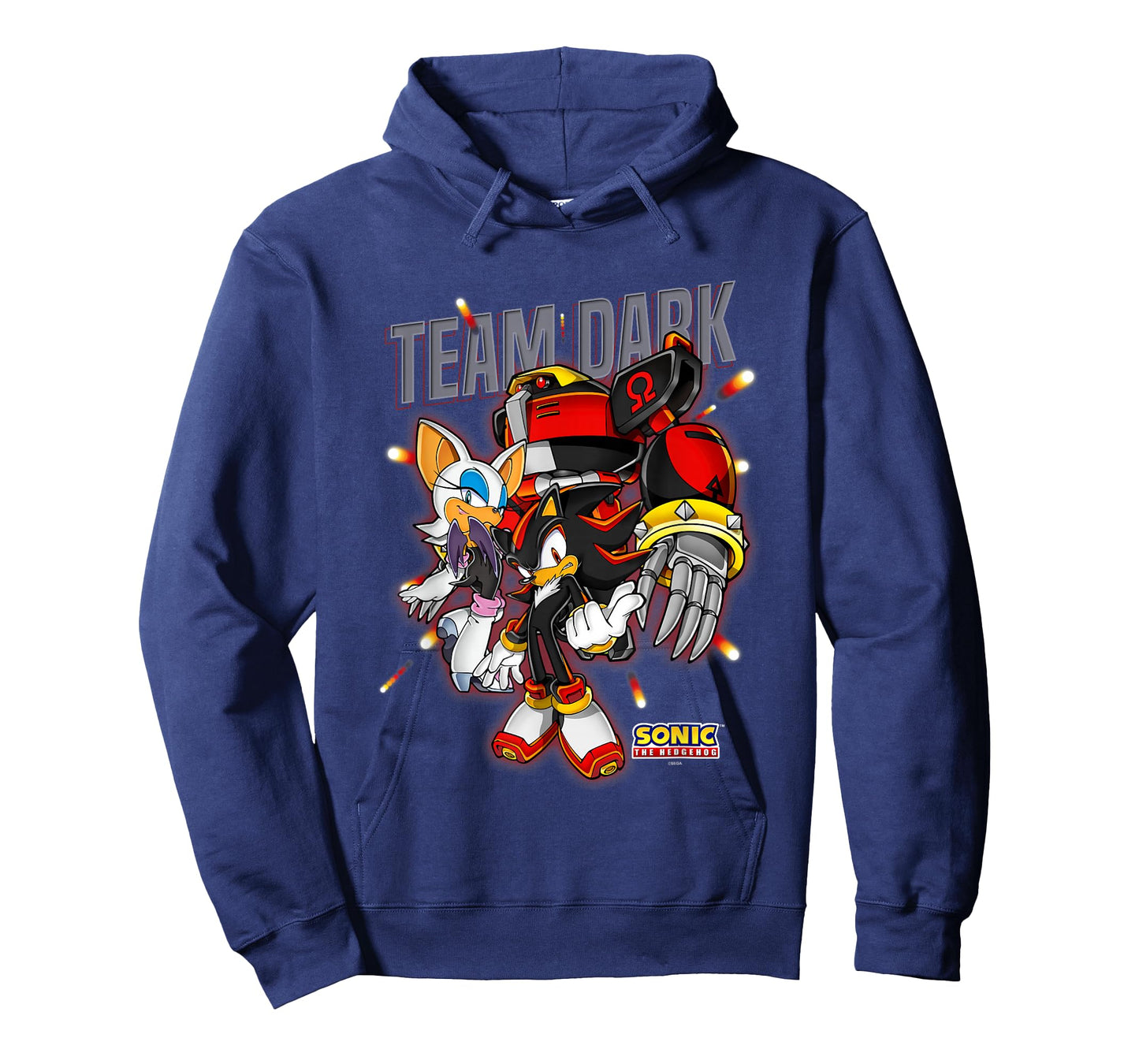 Sonic The Hedgehog Team Dark Omega Rouge & Shadow T-Shirt