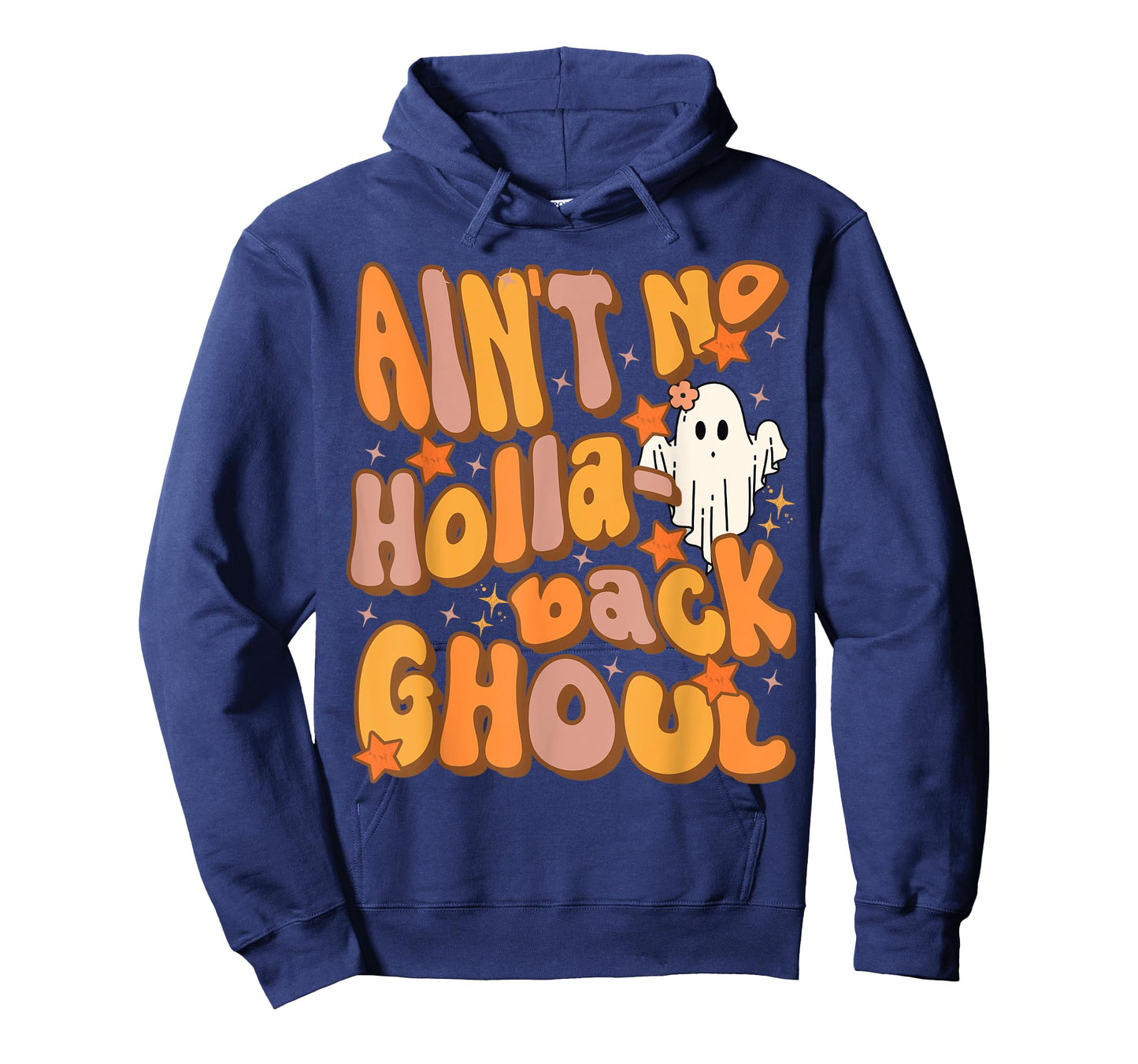 Ain't no hollaback ghoul Funny Halloween Groovy ghost T-Shirt