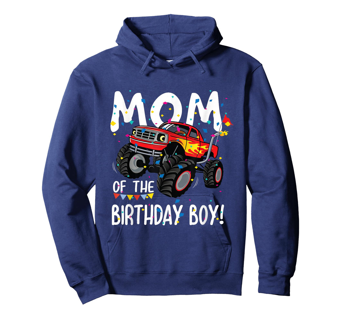 Monster Truck Party Mom of Birthday Boy Shirt Gift T-Shirt