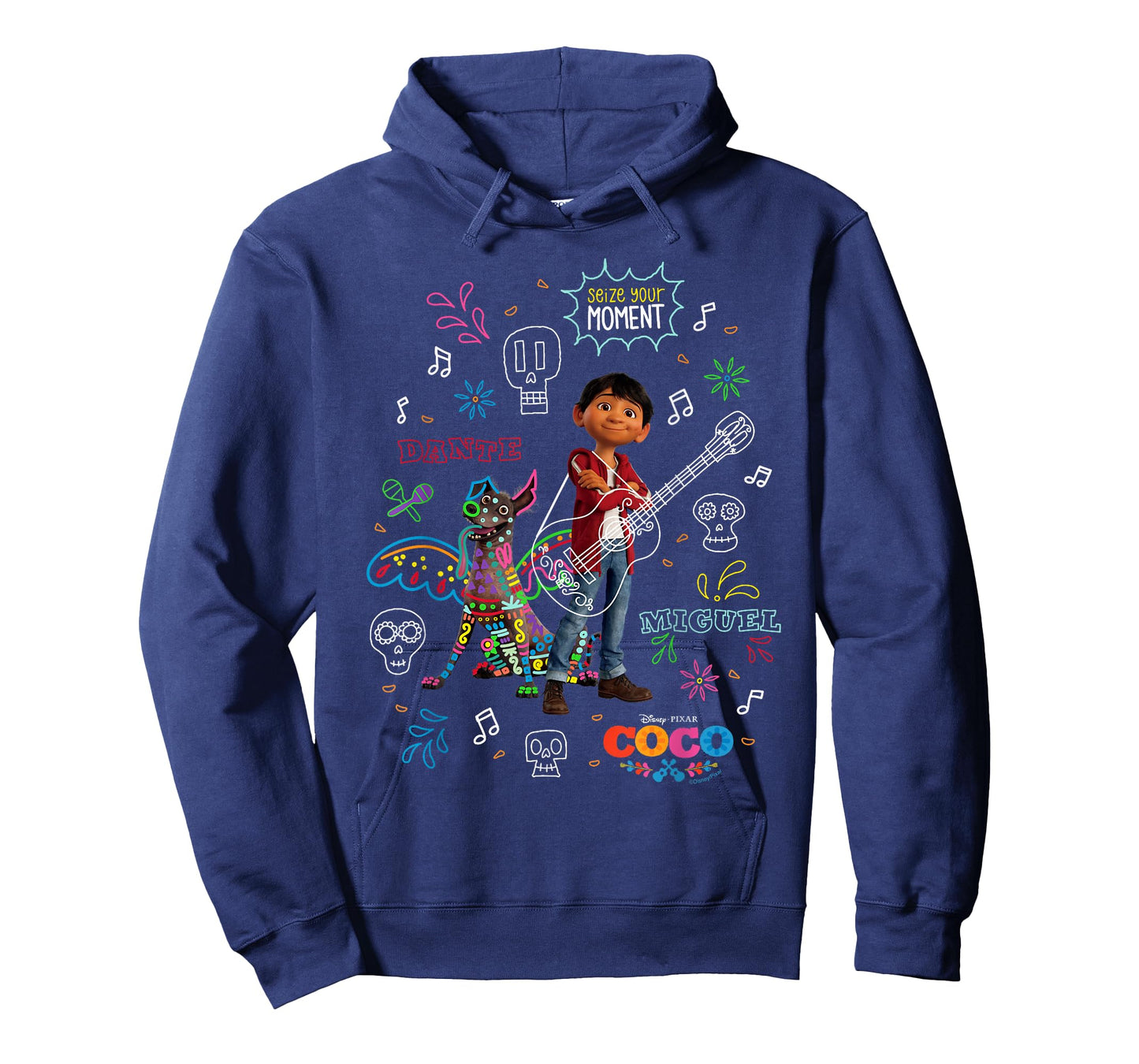 Disney and Pixar's Coco Miguel and Dante Seize Your Moment T-Shirt