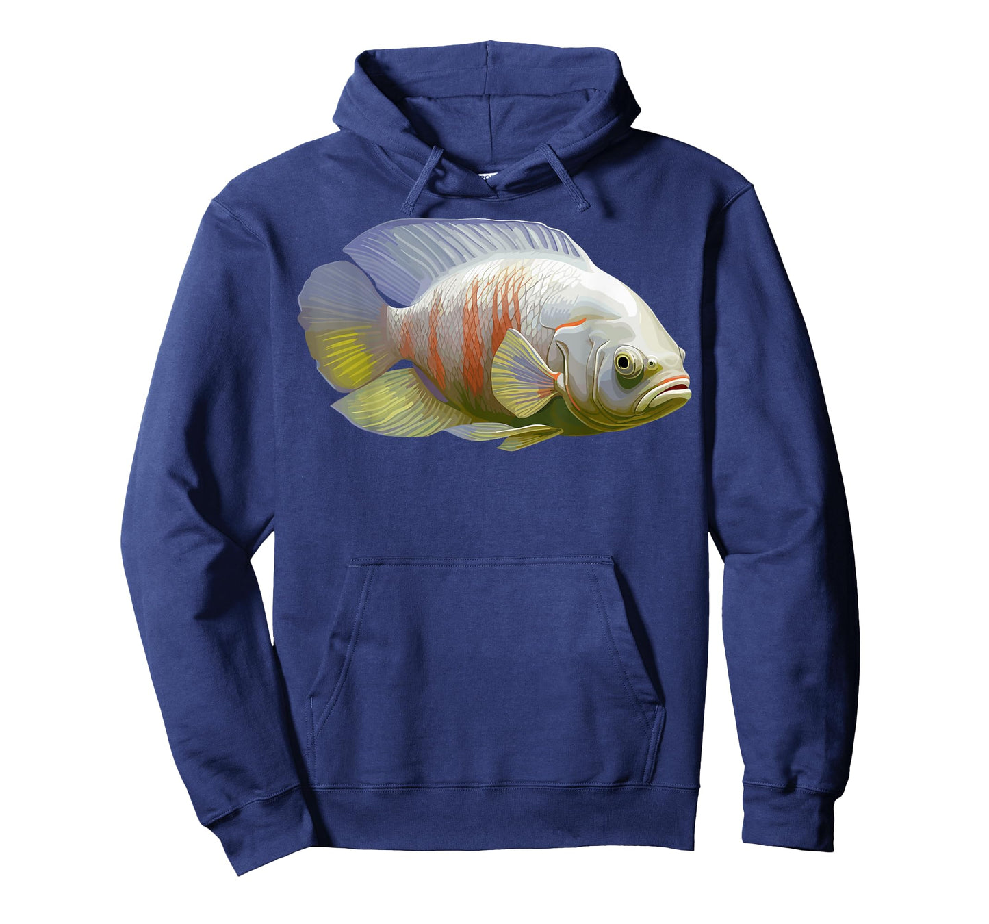 Albino Oscar Fish American Cichlid for Monster Fish T-Shirt