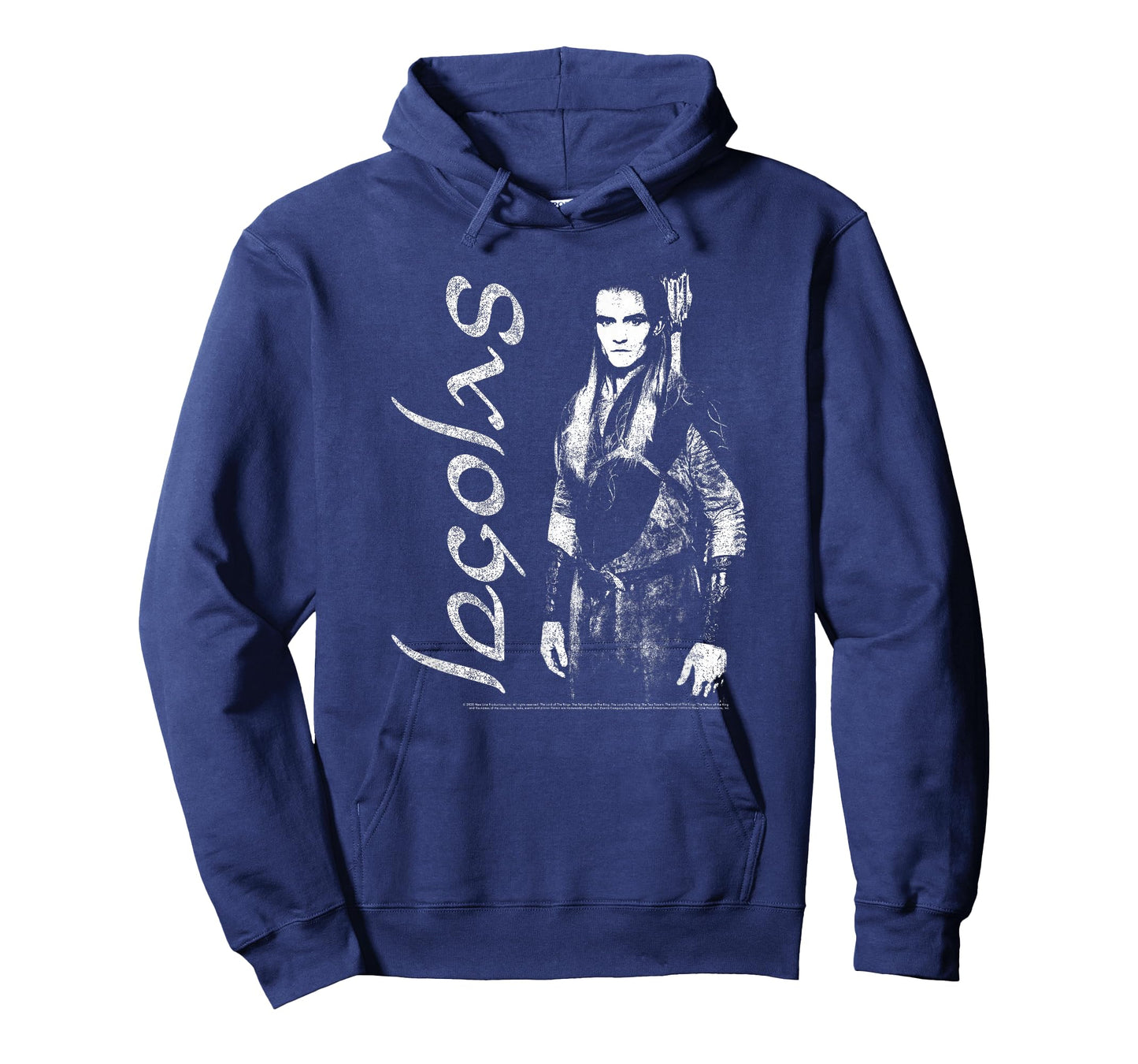 Lord of The Rings Legolas Distressed Poster T-Shirt