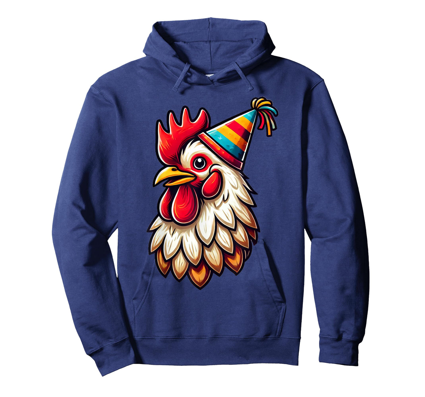 Cute Chicken Birthday Party Hat T-Shirt