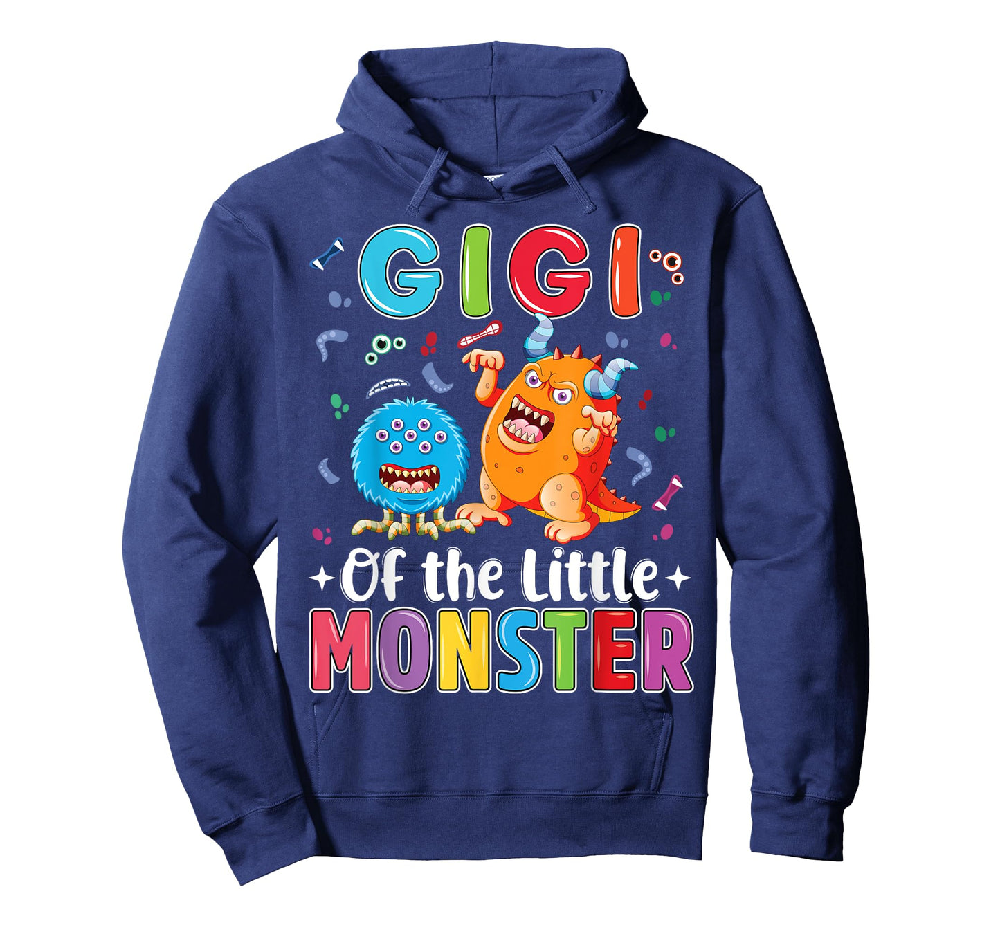 Gigi Of The Little Monster Birthday Family Monster T-Shirt