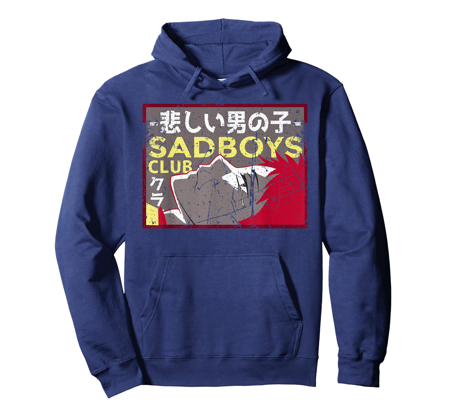 Sad Boys Club Anime Vintage Japanese Design T-Shirt