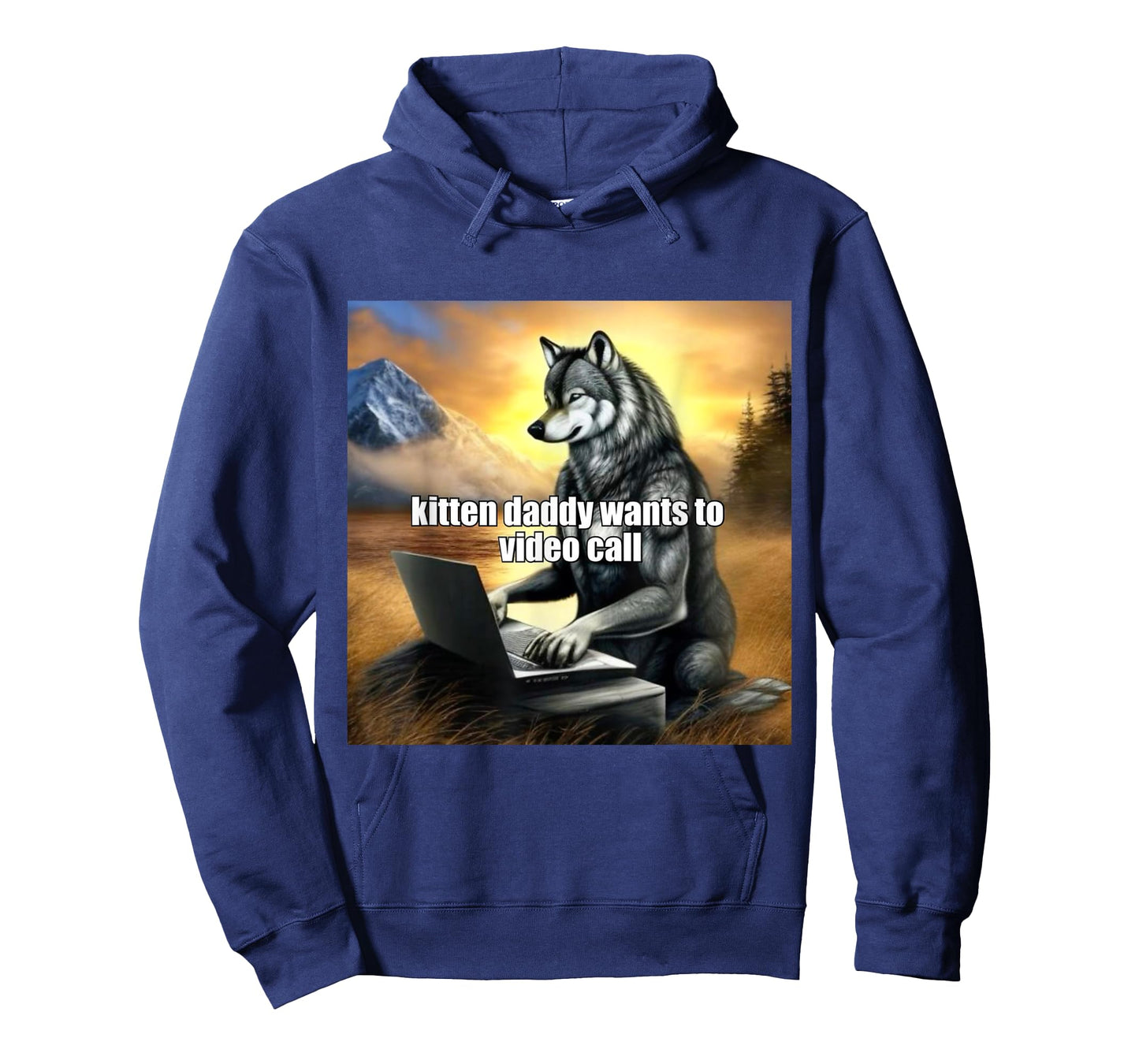 Kitten Daddy Wants to Video Call T-Shirt