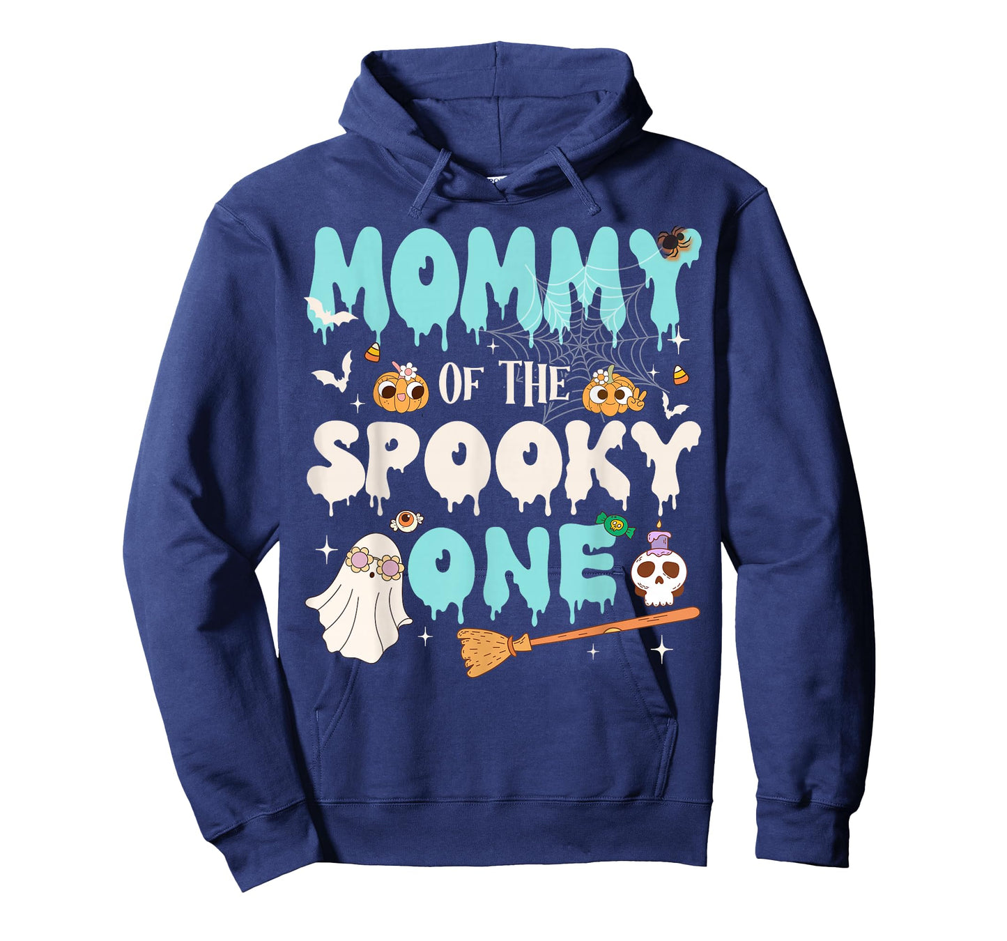 Mommy of The Spooky One Boy 1st Birthday Halloween Family T-Shirt