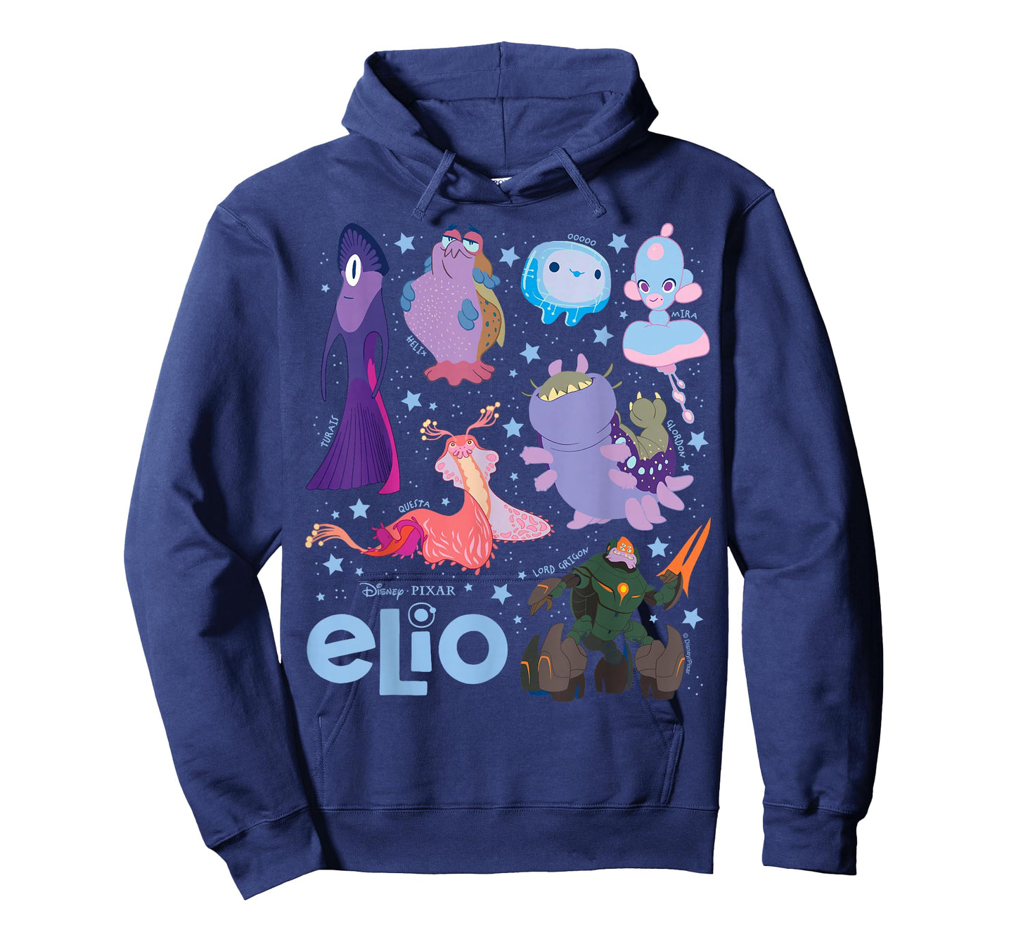 Elio Alien Cosmic Design T-Shirt