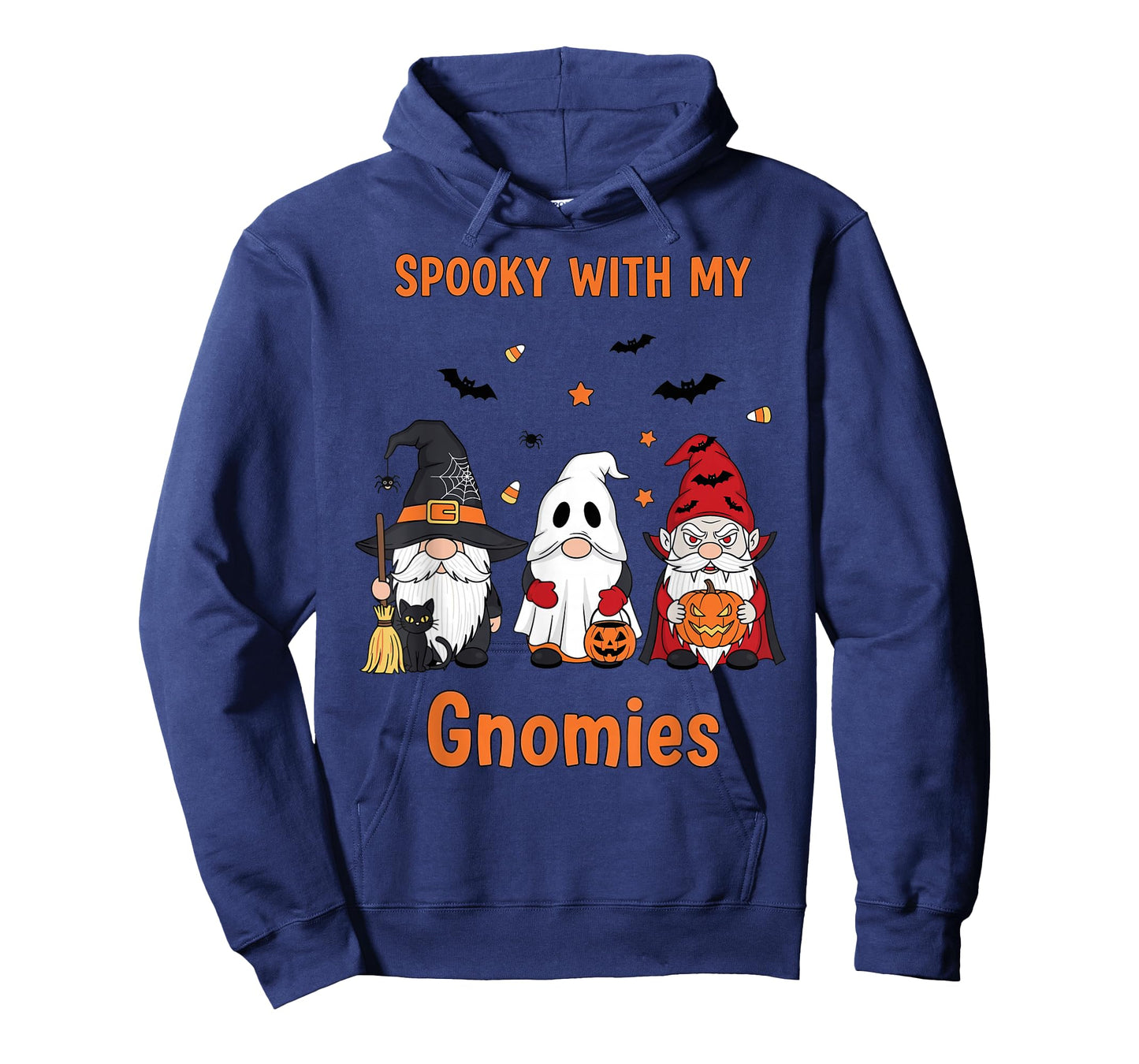 Halloween Gnome Costume Squad Witch Ghost Vampire T-Shirt