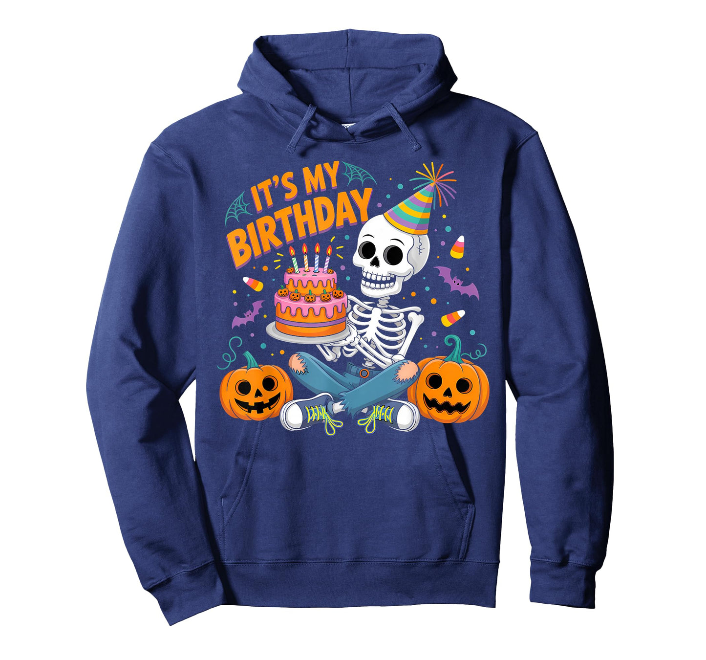 It's My Birthday Party Skeleton T-Shirt