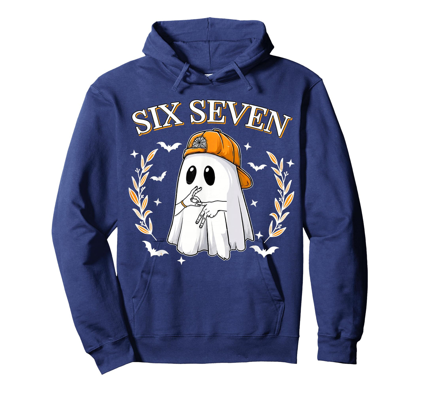 Six Seven 67 Meme Funny Ghost Halloween 6 7 Couple Matching T-Shirt