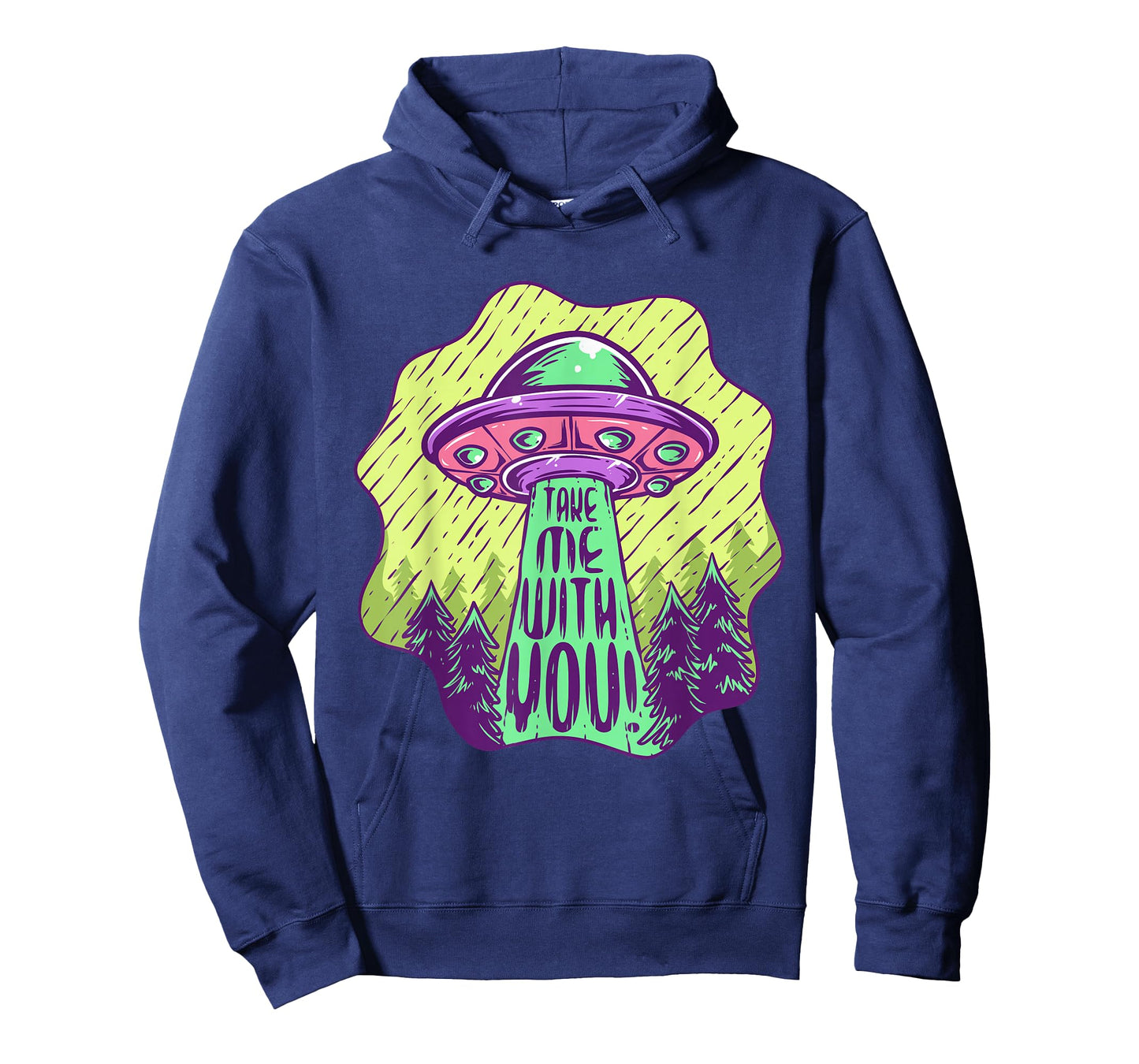 Take Me With You UFO Alien Abduction Space Lovers T-Shirt