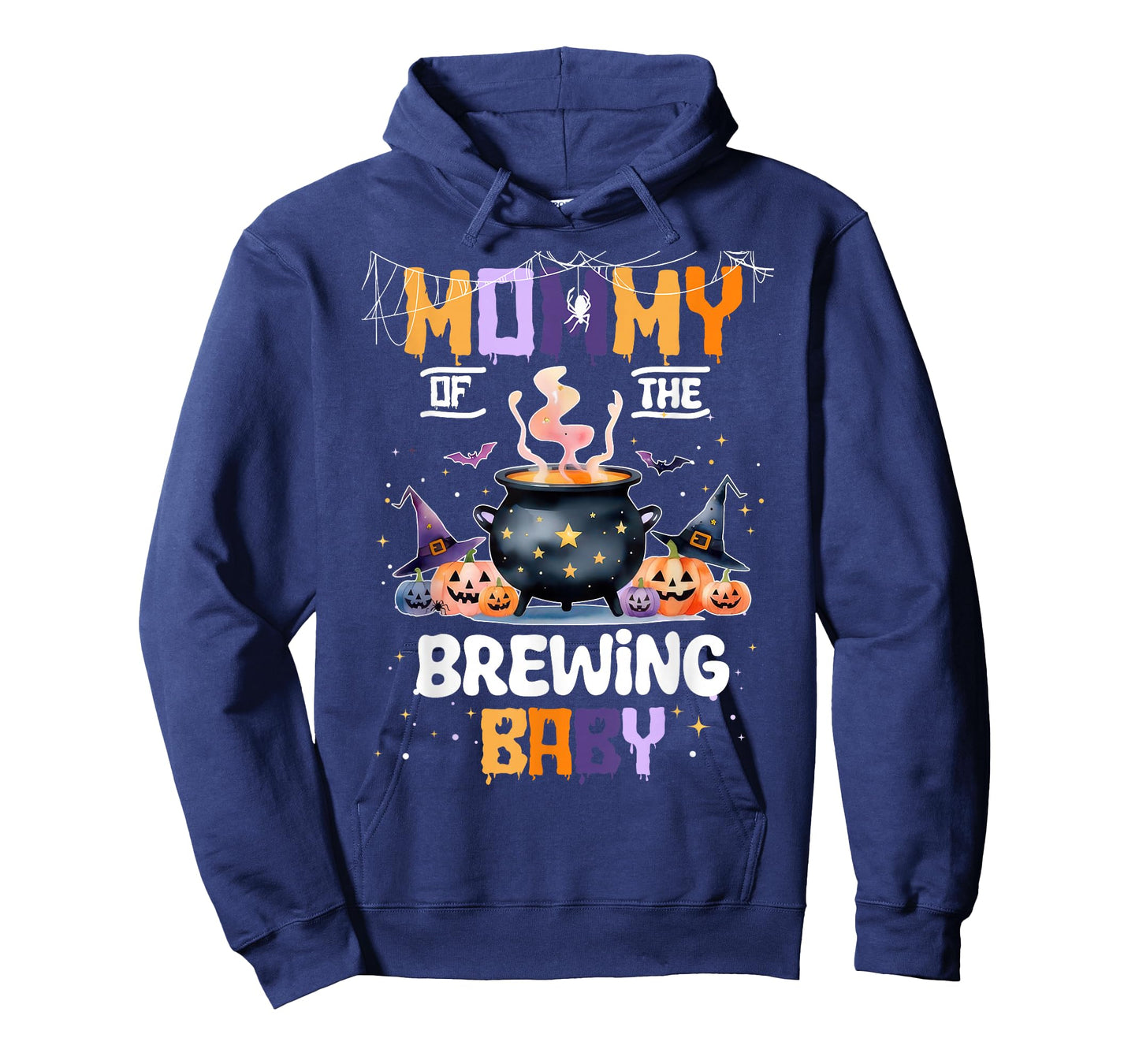 Mommy of The Brewing Baby Boo Ghost Halloween Baby Shower T-Shirt