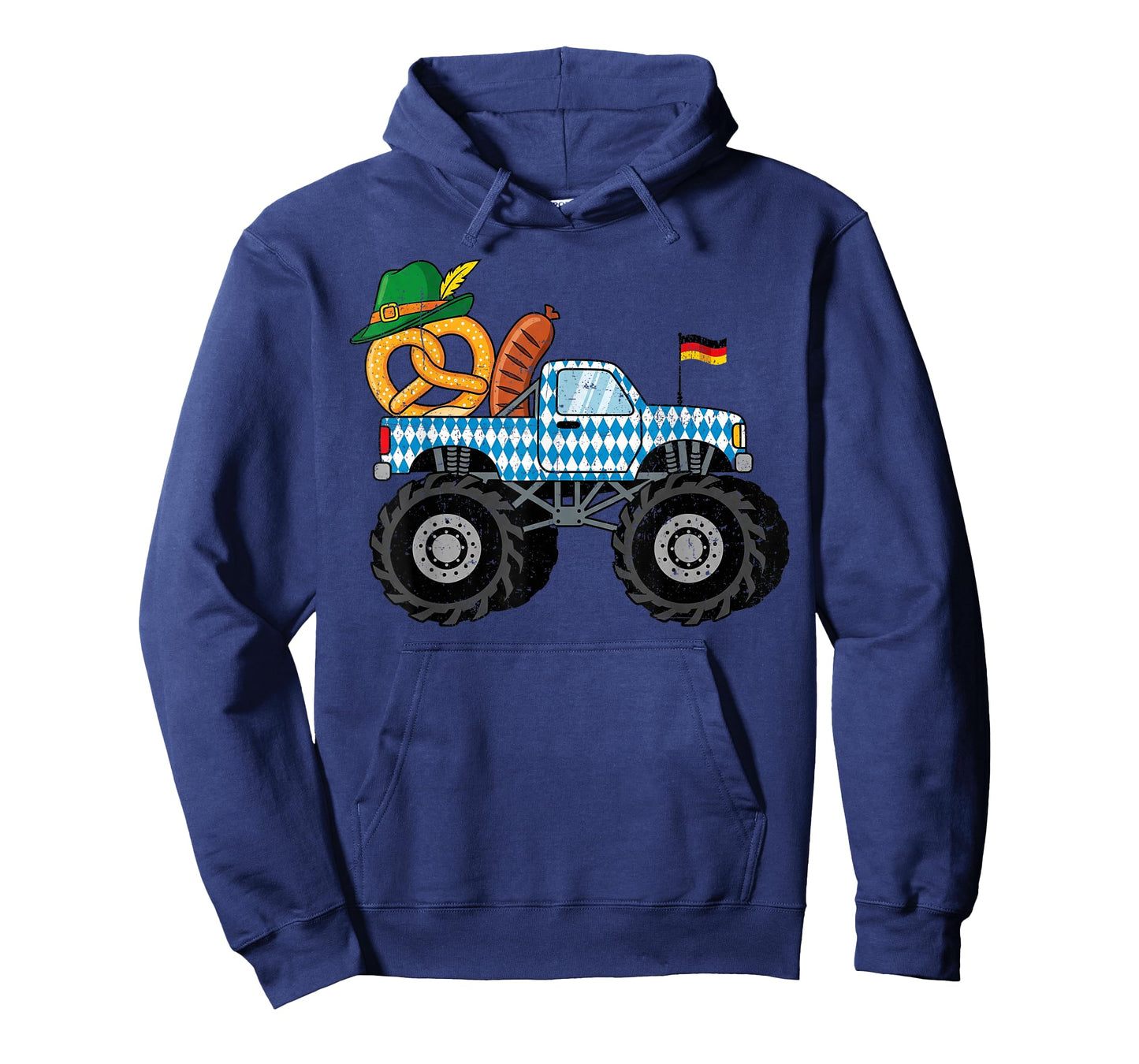 Oktoberfest Monster Truck German Boys Kids Toddler Youth Men T-Shirt