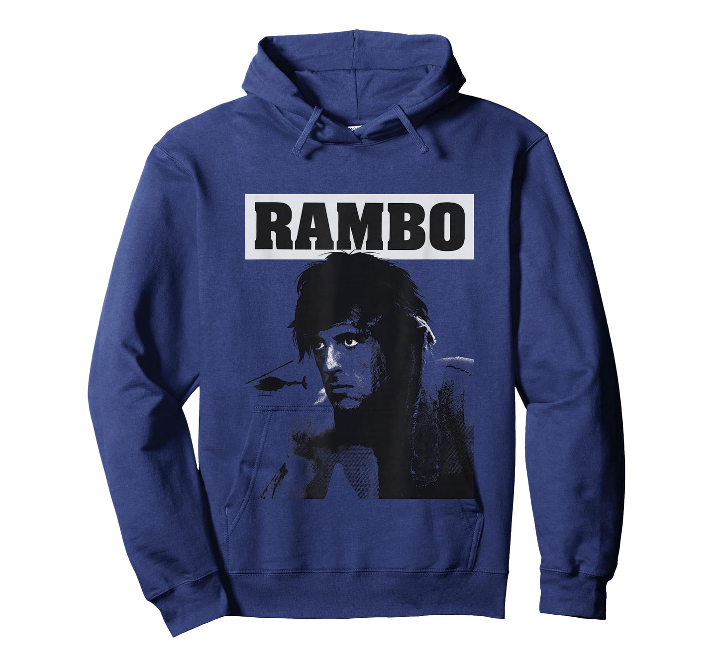 Rambo First Blood Helicopter Poster T-Shirt