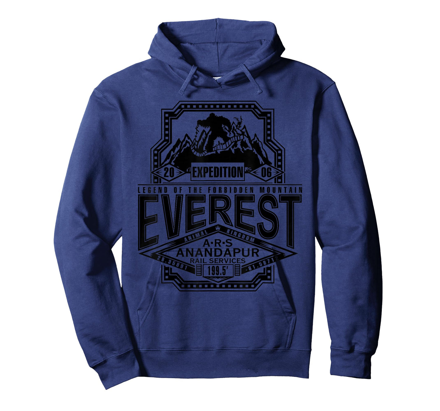 Mountain Lovers Expedition Everest, Animal Theme Park Trip T-Shirt