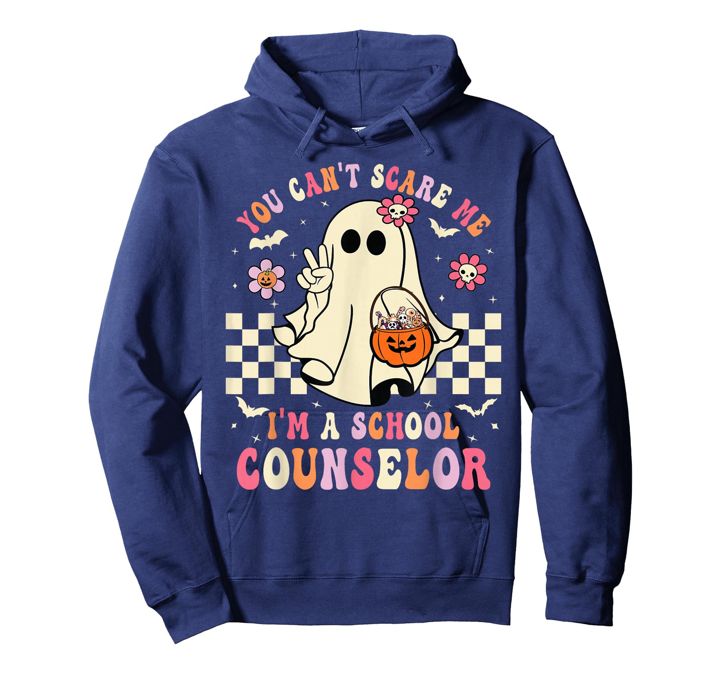 You Can't Scare Me I'm A School Counselor Halloween Women T-Shirt