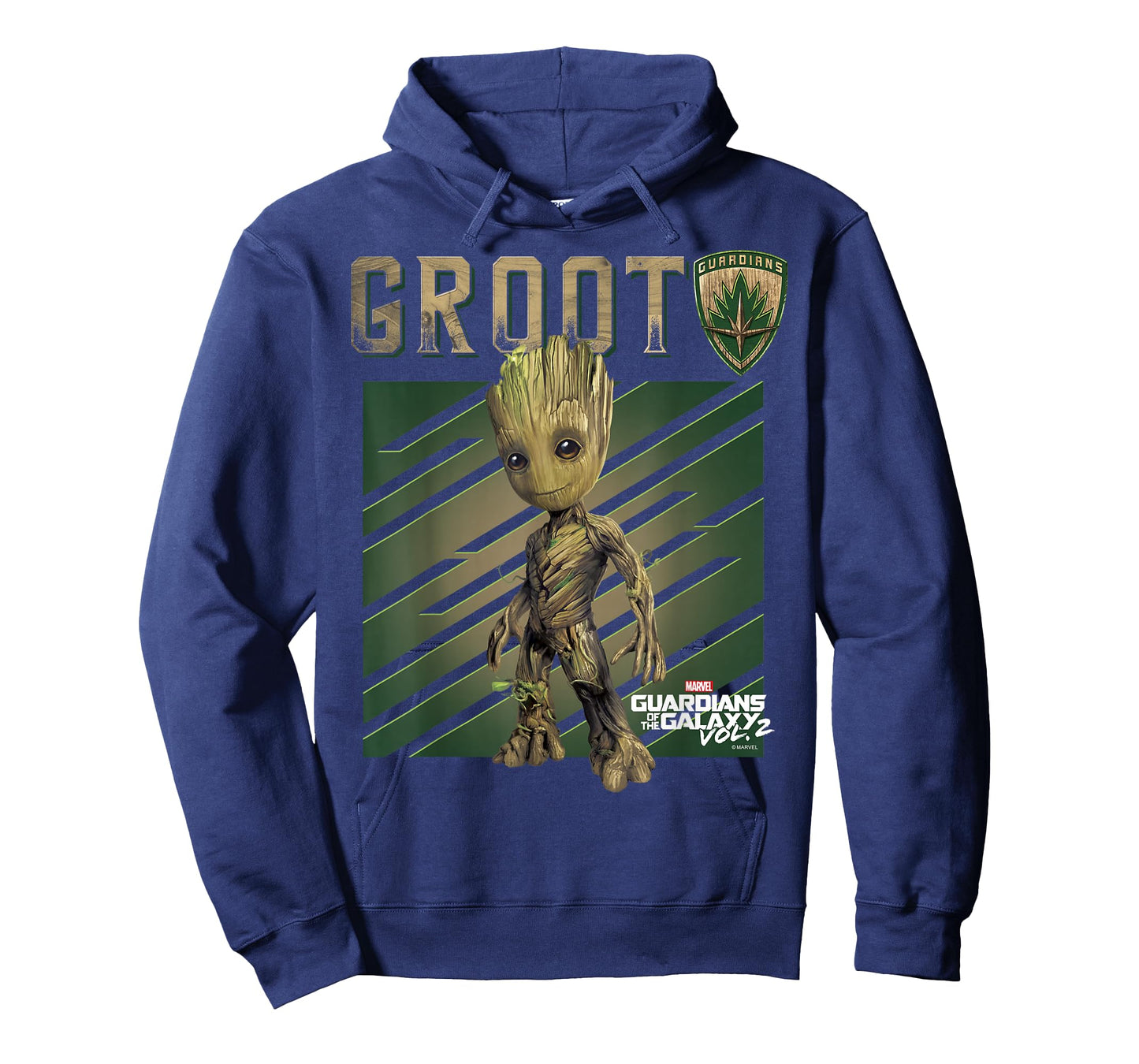 Marvel Guardians of The Galaxy Vol 2 Baby Groot Shield T-Shirt