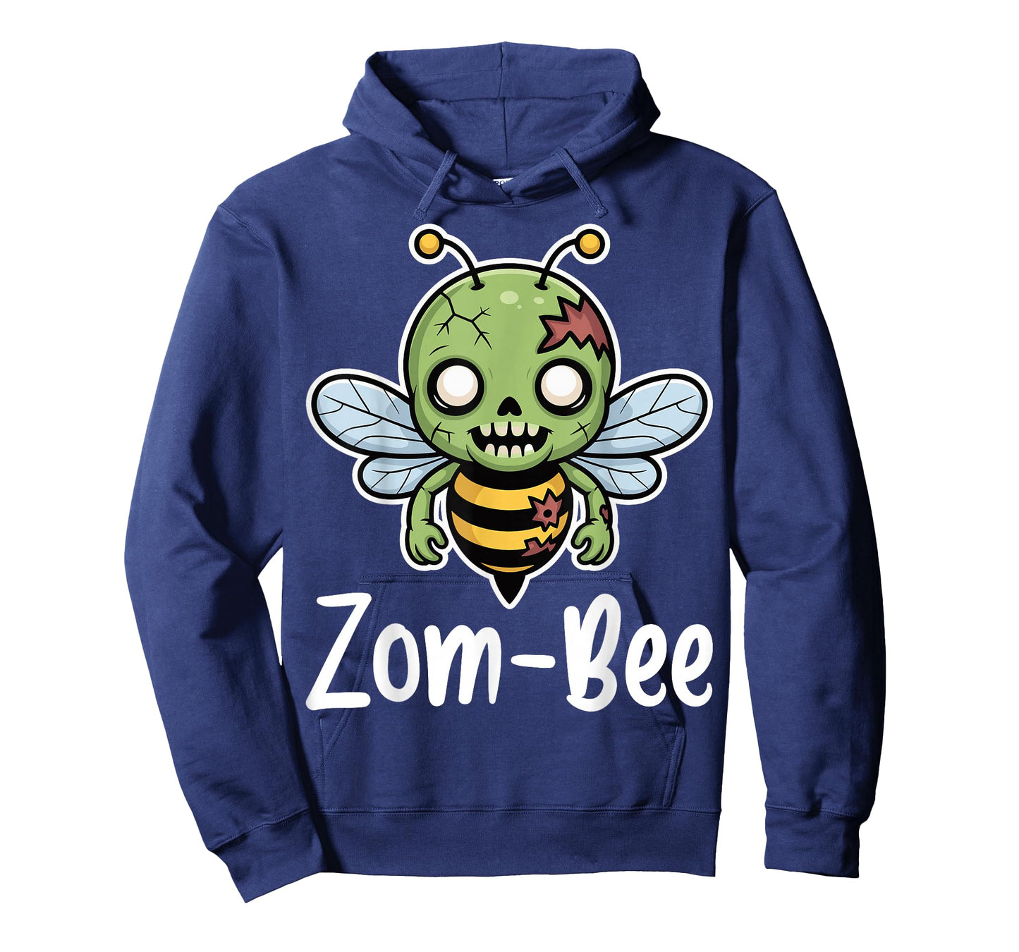 Zom-Bee Spooky Zombie Bee Ghost Horror Halloween T-Shirt