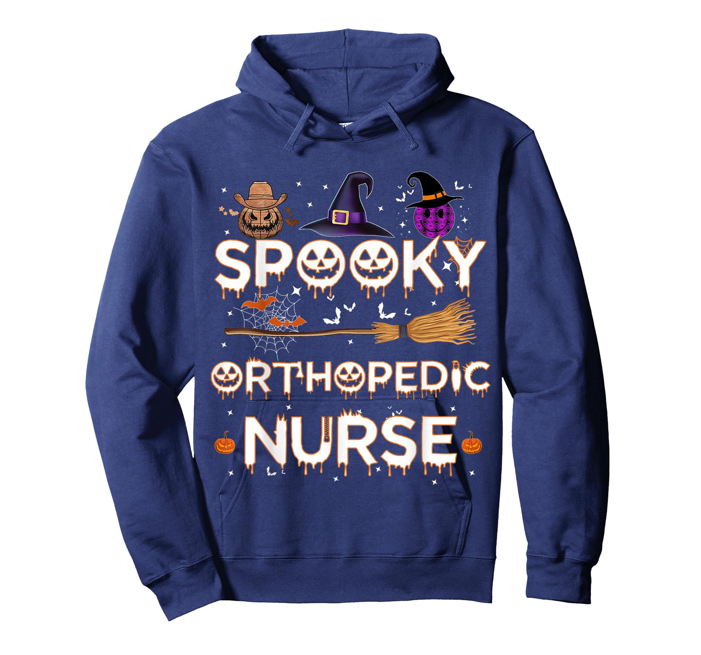 Orthopedic Nurse Halloween Costume Pumpkin Orthopedic Nurse T-Shirt