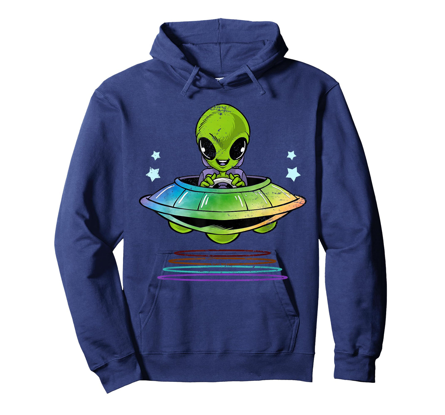 Kids Gift Idea Cute UFO Alien T-Shirt