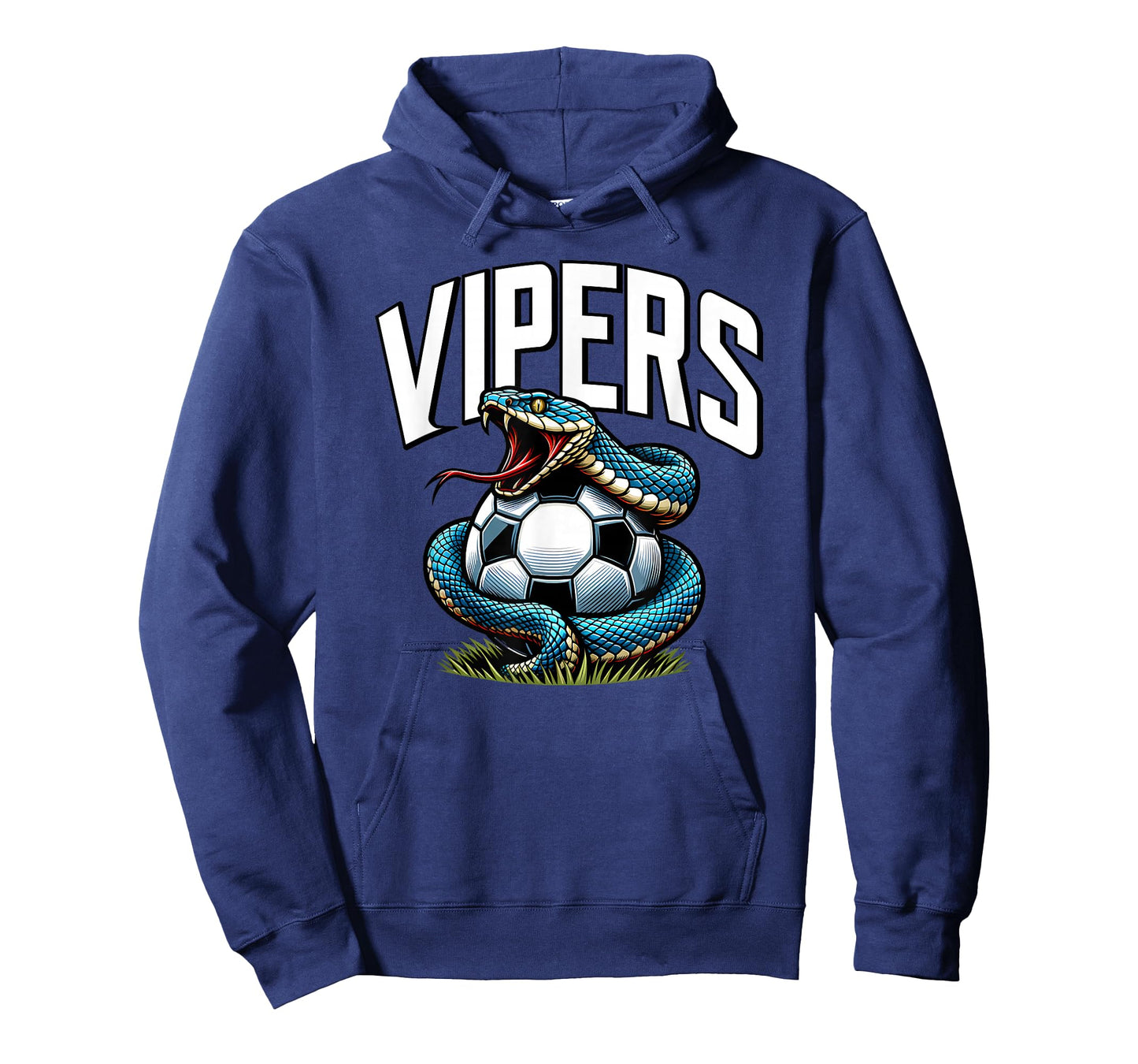 Vipers Soccer Mascot for Youth Teams Players and Fans T-Shirt