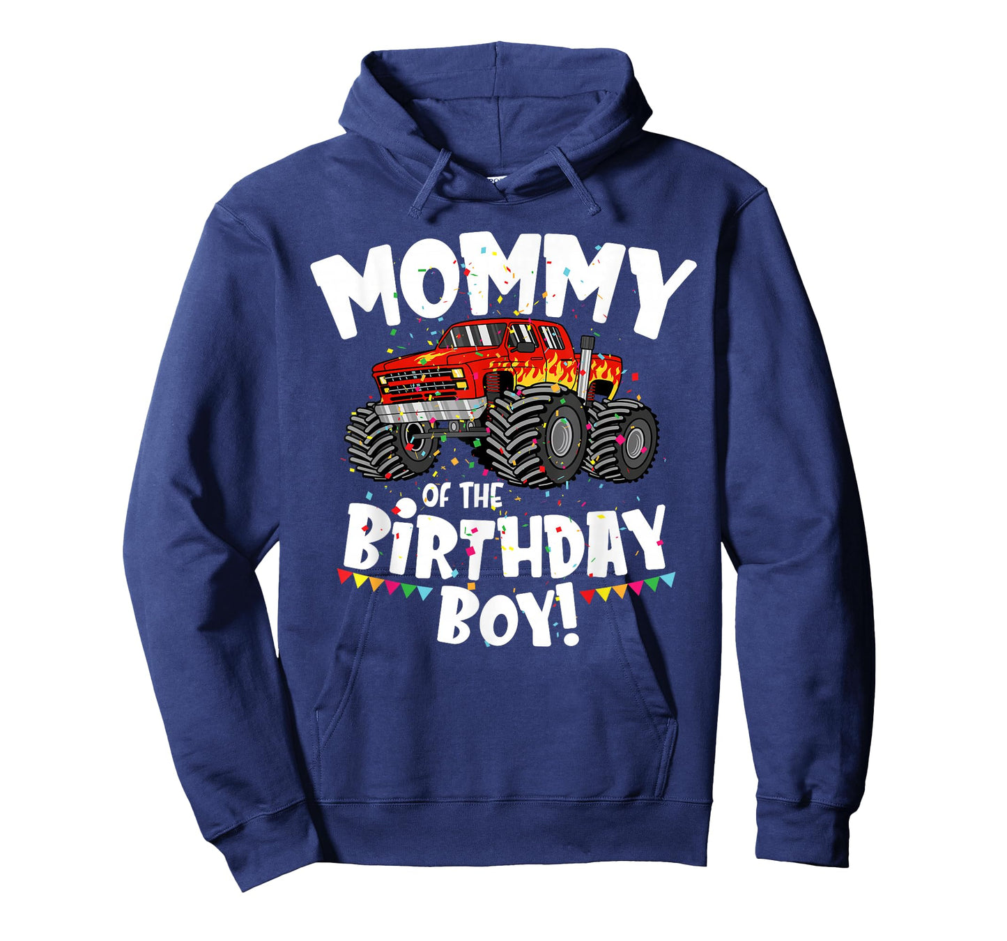 Funny Monster Truck Mommy Of The Birthday Boy Gift For Her T-Shirt