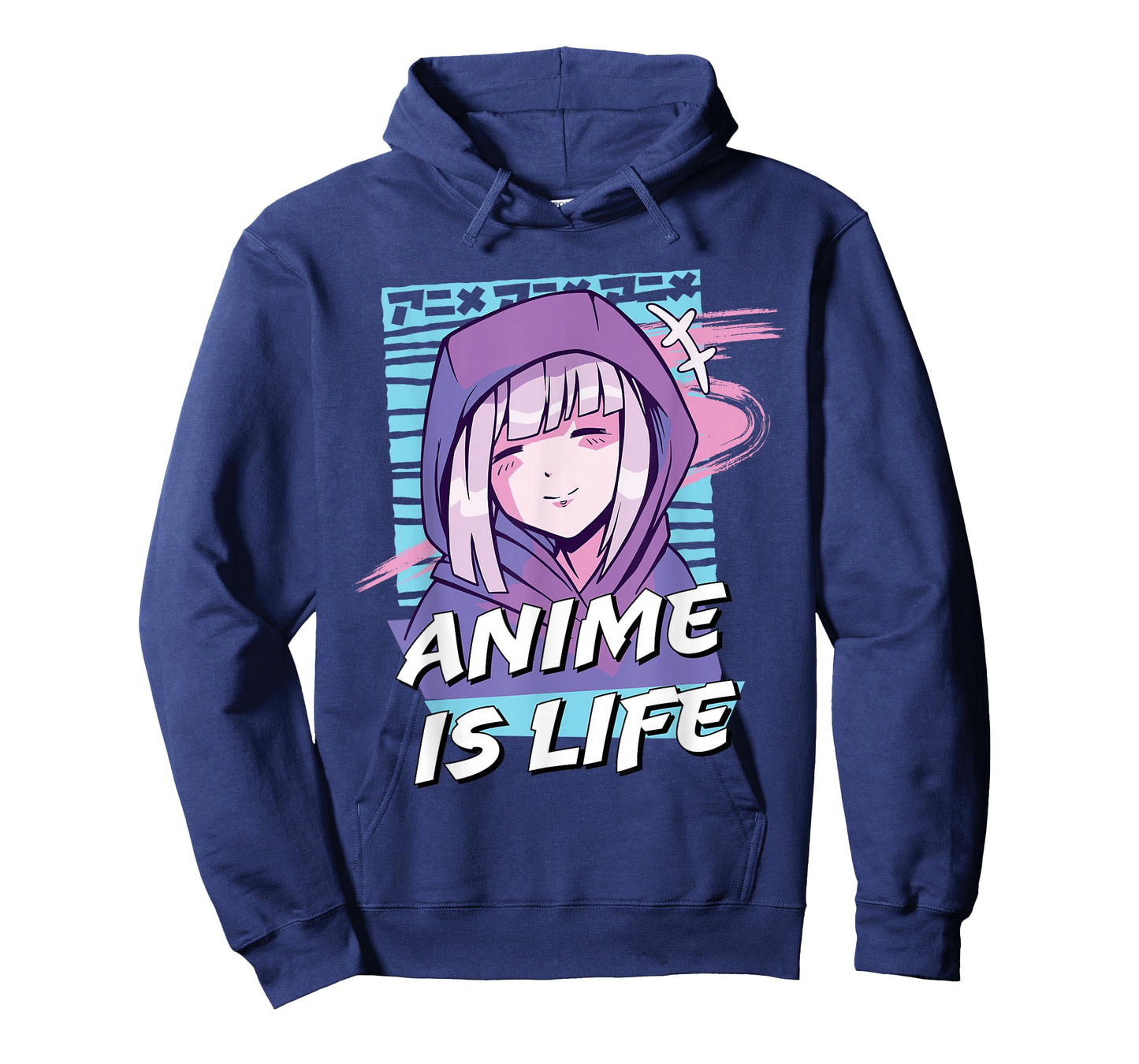 Anime is Life | Cute Anime Girl Otaku Graphic T-Shirt