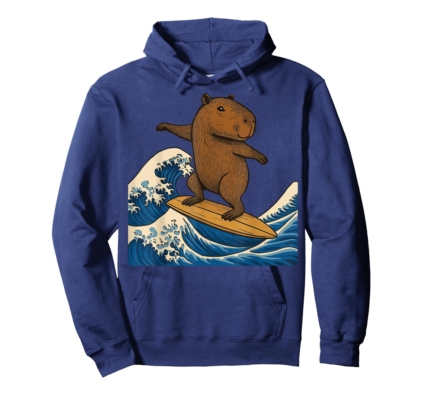 Capybara Surfing Japanese T-Shirt